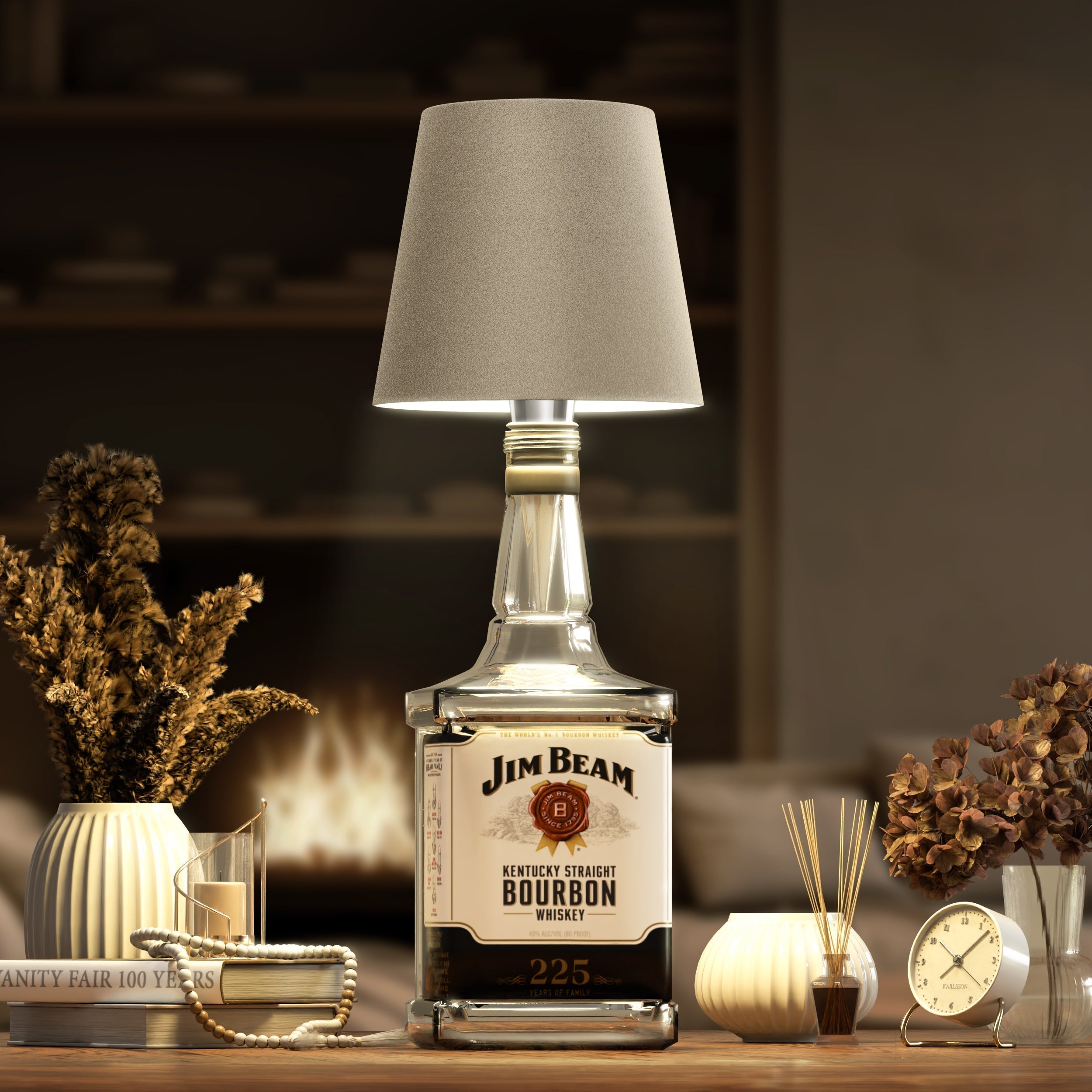 ARIA - Lampada Senza Fili a Forma di Bottiglia - Illuminazione Portatile - - aria bottiglia fili forma home & garden illuminazione lampada P2 portatile - Concept Palermo