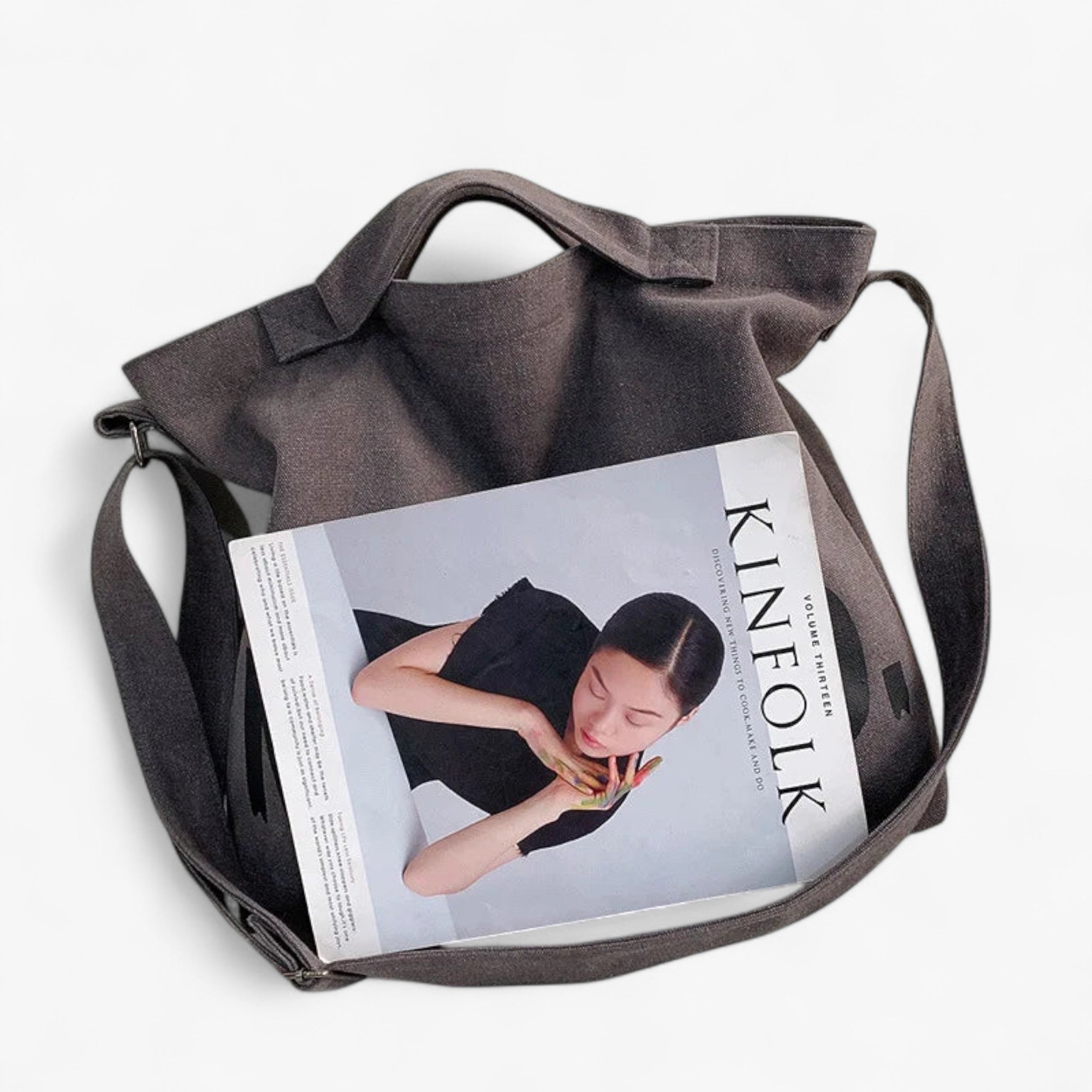 Borsa Tote Donna Grande in Tela con Stampa Vibe - Spiaggia, Shopping, Viaggio - - Bags borsa donna handbags stampa tela tote bags vibe visibile women bags - Concept Palermo