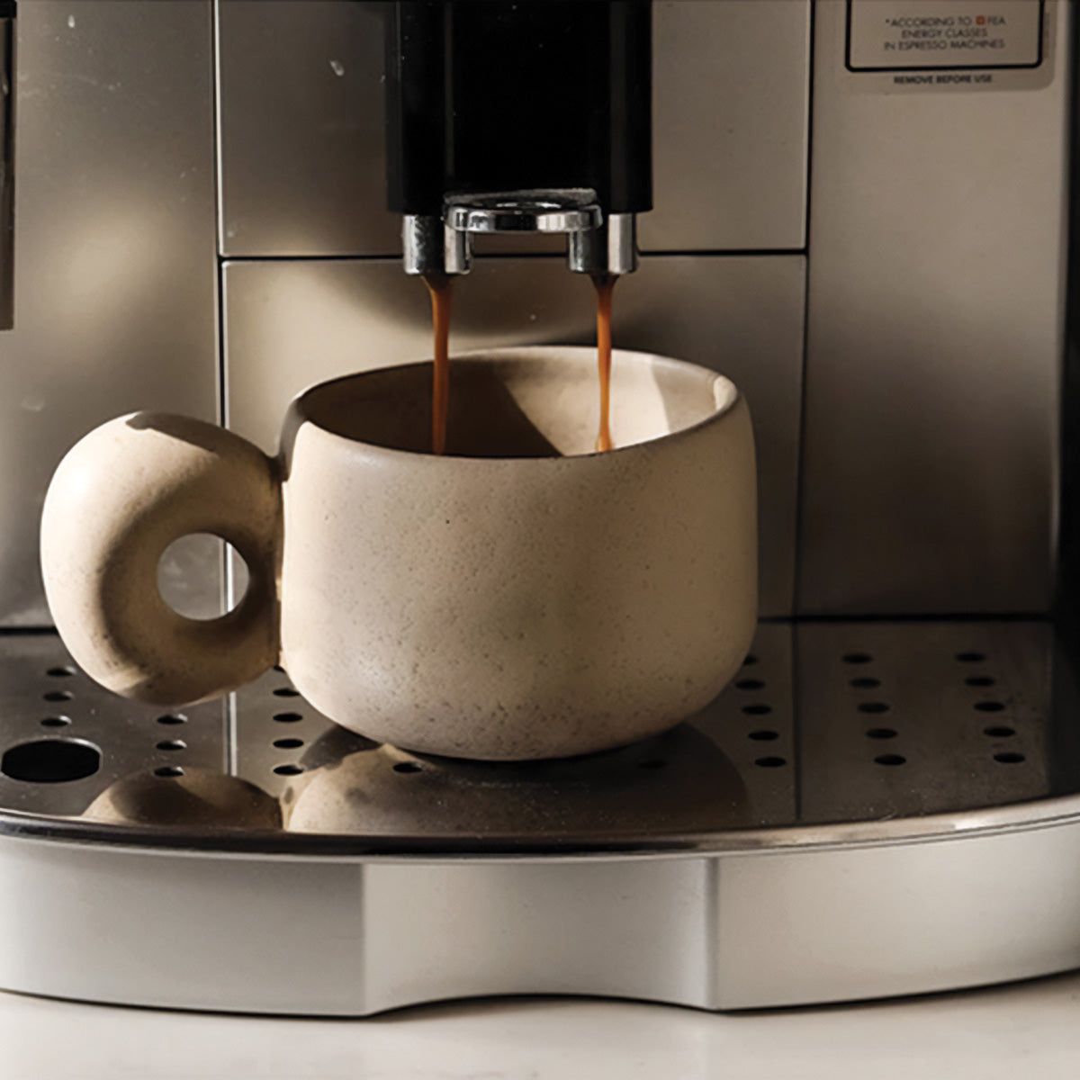 Bicchieri in Ceramica con Pietre Louv Fatto a Mano Unici - - bicchieri bicchieri ceramica ceramica Ceramics fatto home & garden Kitchen louv mano pietre - Concept Palermo