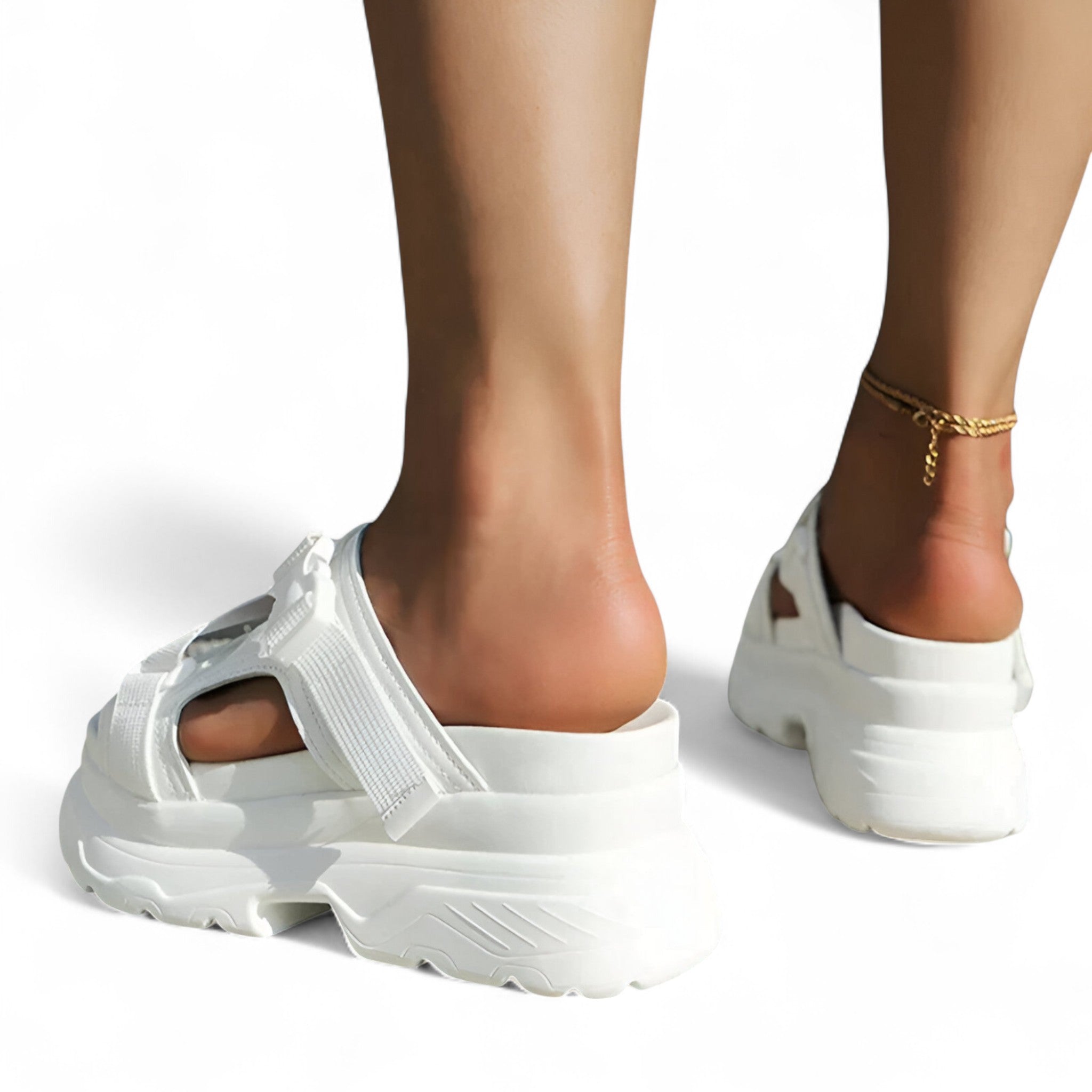 Sandalias con suela gruesa – cómodas y resistentes