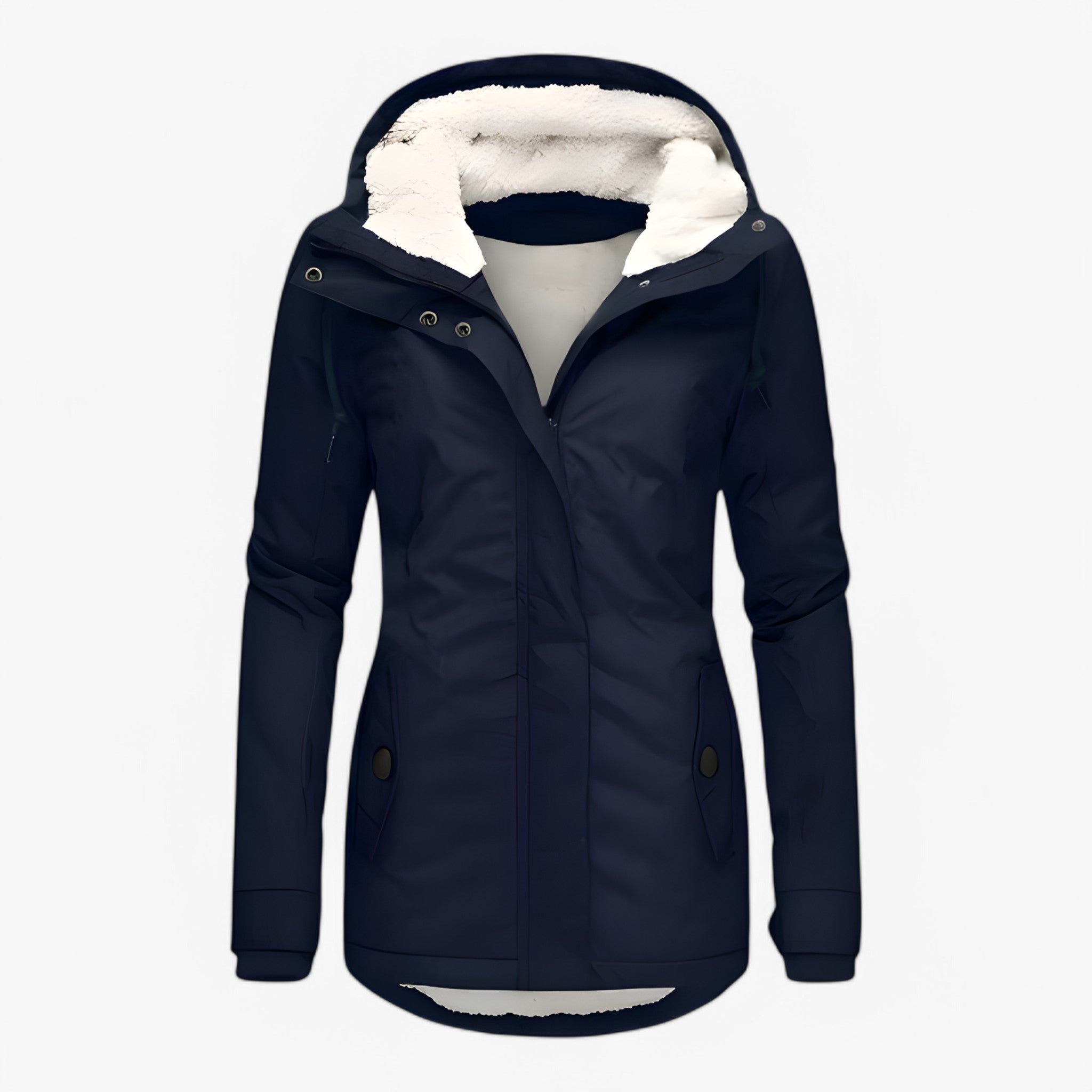Giacca lunga invernale da donna, impermeabile con cappuccio - - cappuccio donna giacca giacca lunga impermeabile invernale lunga week41-monday women women's coats & jackets - Concept Palermo