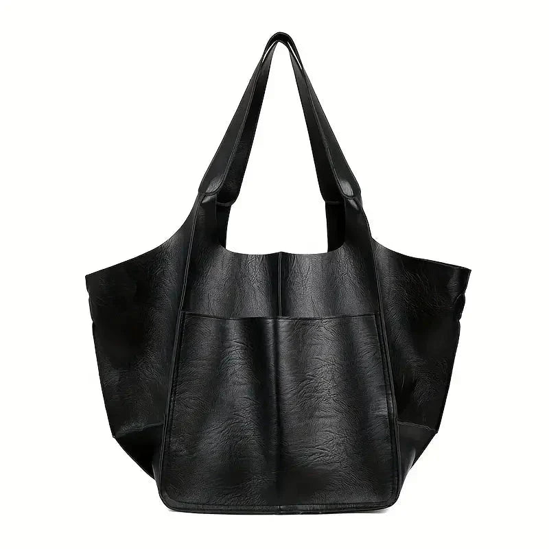 Borsa a spalla Marianne Borsa tote grande in morbida pelle PU Donna - Nero - bags borsa borsa spalla donna feed-agegroup-adult feed-cond-new feed-gender-female feed-gpc-166 feed-sizetype-regular marianne morbida pelle spalla women bags - Concept Palermo