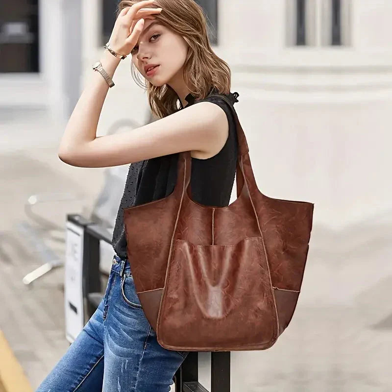Borsa a spalla Marianne Borsa tote grande in morbida pelle PU Donna - - bags borsa borsa spalla donna feed-agegroup-adult feed-cond-new feed-gender-female feed-gpc-166 feed-sizetype-regular marianne morbida pelle spalla women bags - Concept Palermo