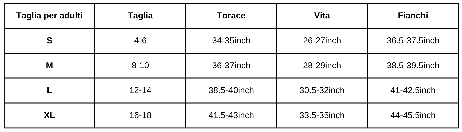 Size Guide