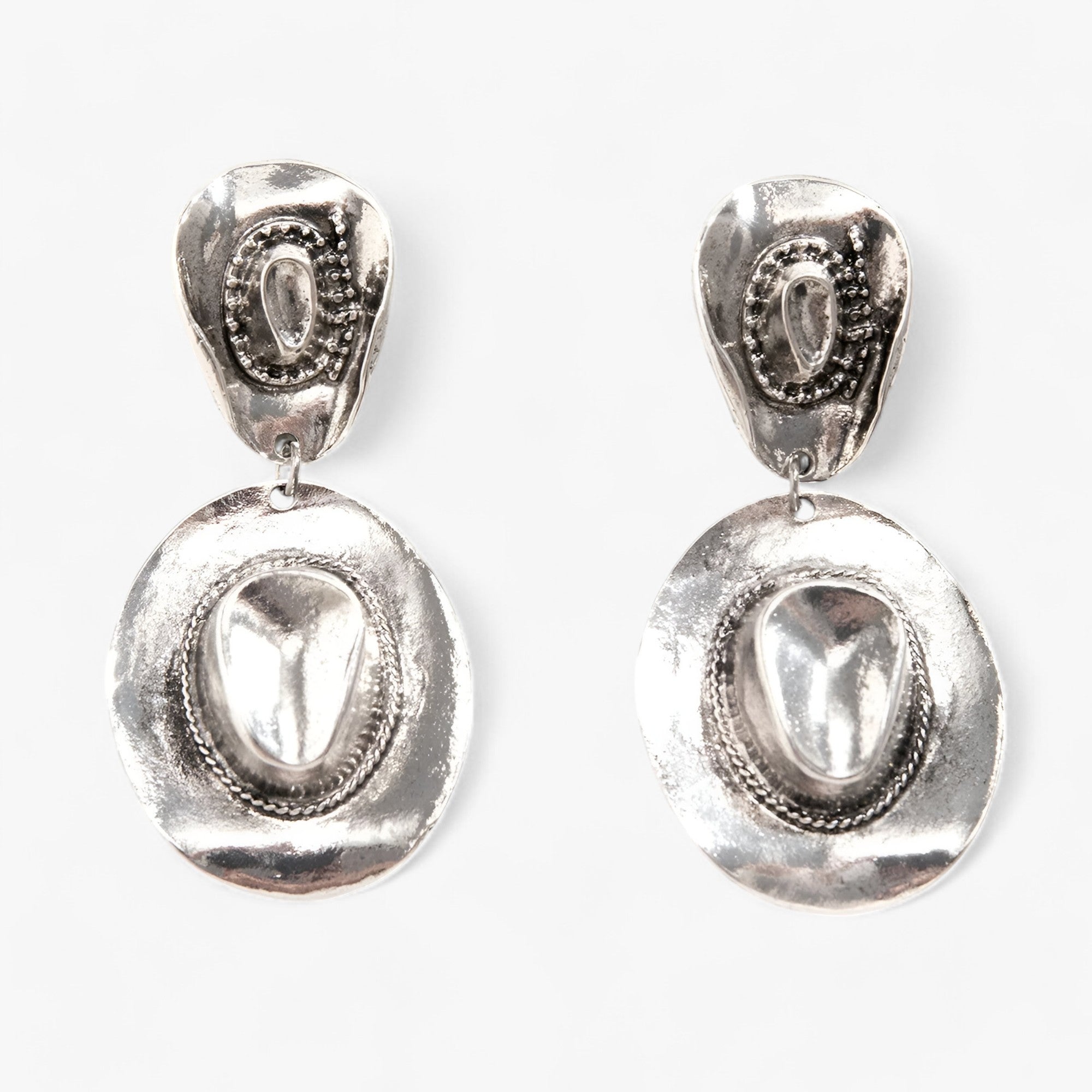 Orecchini Pendenti Western Vintage – Stile Audace per Ogni Occasione Donna - Argento - audace donna EARRINGS Earrings for Women Girls jewelry New Fashion Earrings occasione ogni orecchini orecchini pendenti pendenti - Concept Palermo