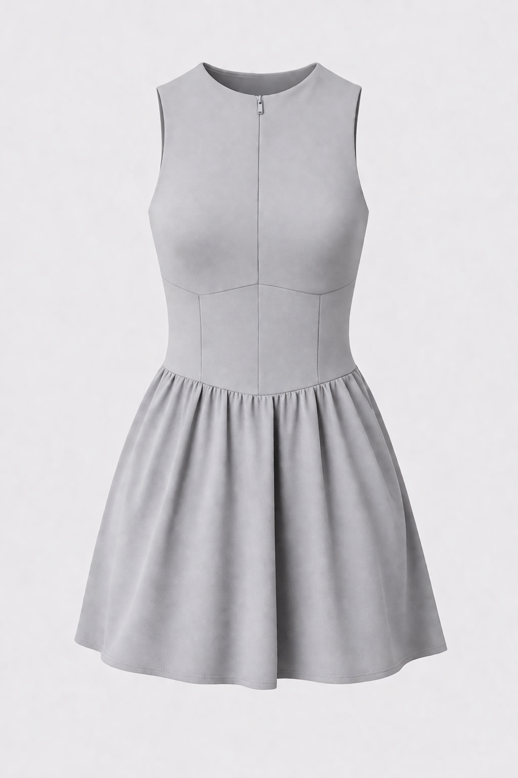 Completo gonna da tennis con reggiseno push-up incorporato Donna - Grigio chiaro - completo completo gonna donna gonna incorporato push reggiseno tennis women clothes women set clothes women sportswear - Concept Palermo