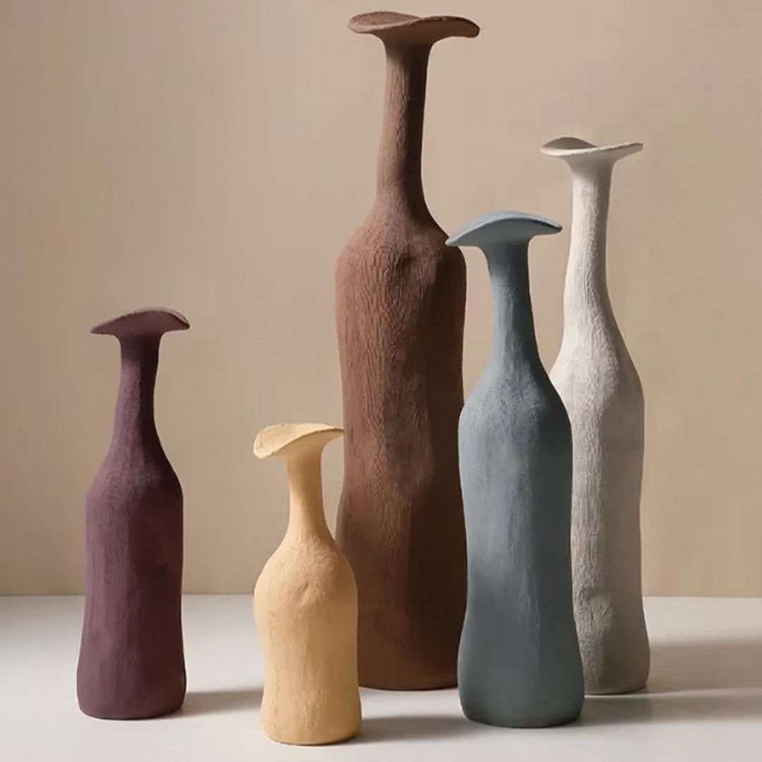 Vaso in ceramica Morandi Accento di décor moderno e raffinato per la casa - - accento casa ceramica Ceramics Decor home & garden Kitchen morandi raffinato Vases vaso - Concept Palermo