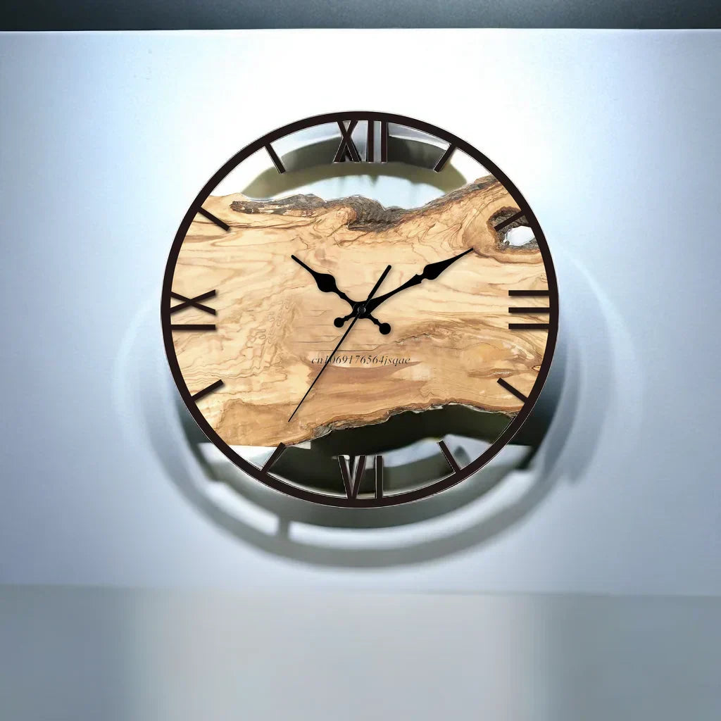 Orologio da parete LucidHours trasparente, design moderno per soggiorno, ufficio e uomo - - home home & garden lucidhours orologio parete trasparente uomo wall clocks - Concept Palermo