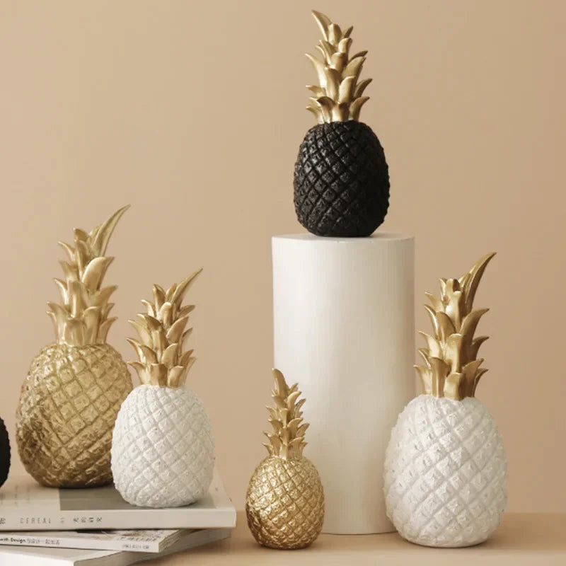 LumiPine - Ananas dorato Decorazione per la casa - - ananas casa Decor Decoration decorazione home home & garden home decor lumipine - Concept Palermo
