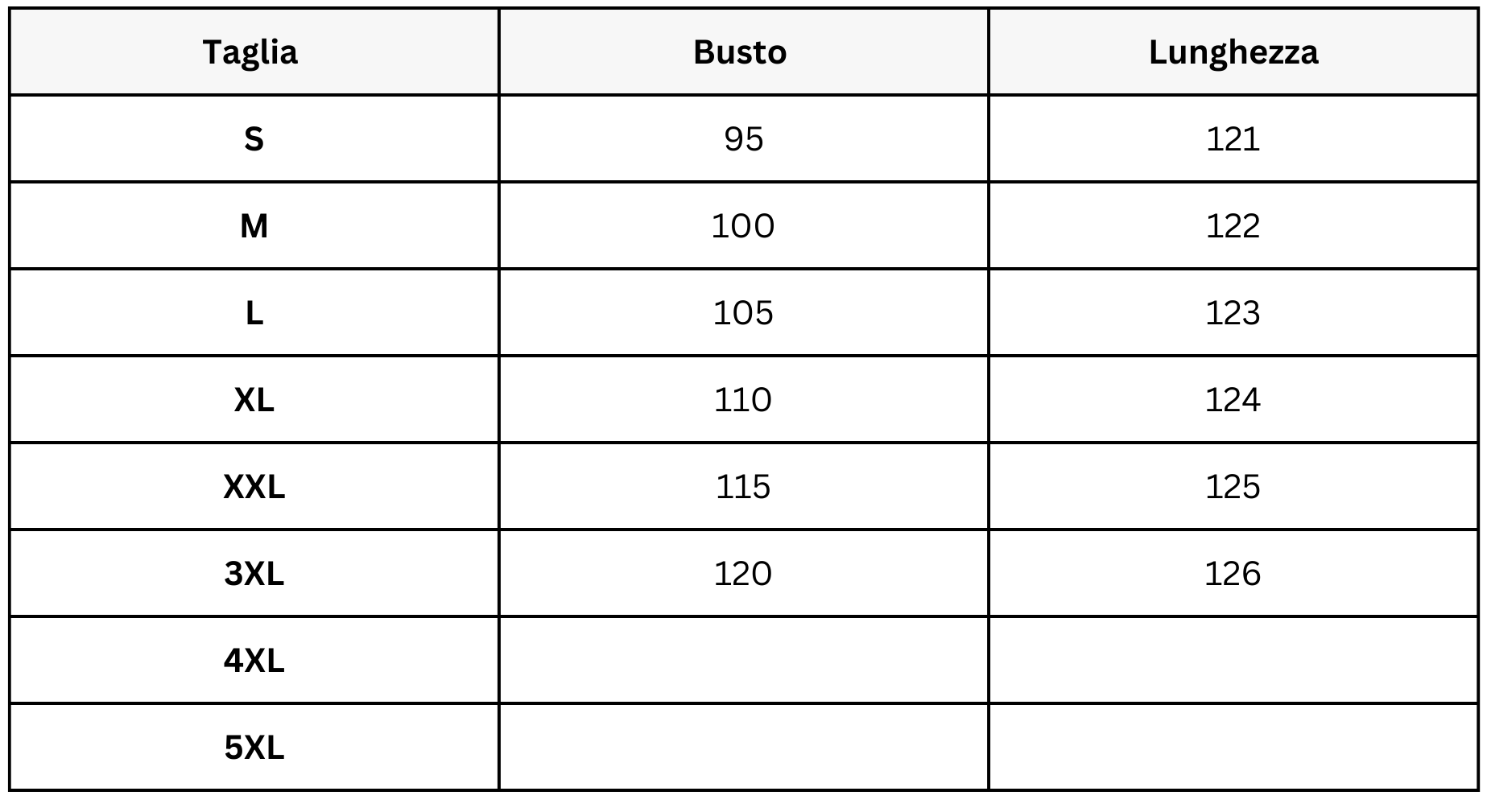 Size Guide