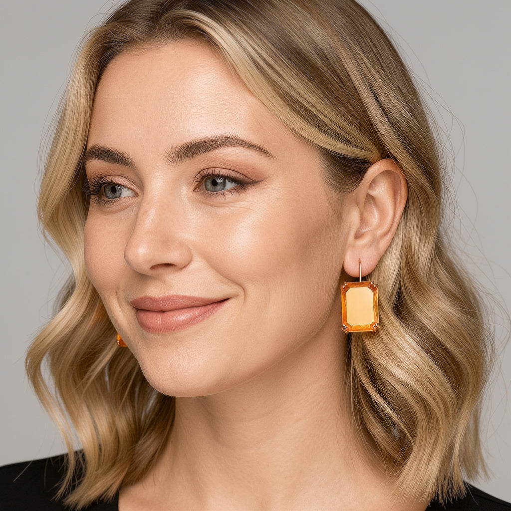 Orecchini a Pendente in Topazio Blu – Oro e Argento Sfolgorante - - Accessories Jewelry EARRINGS jewelry orecchini orecchini pendente pendente sfolgorante topazio - Concept Palermo
