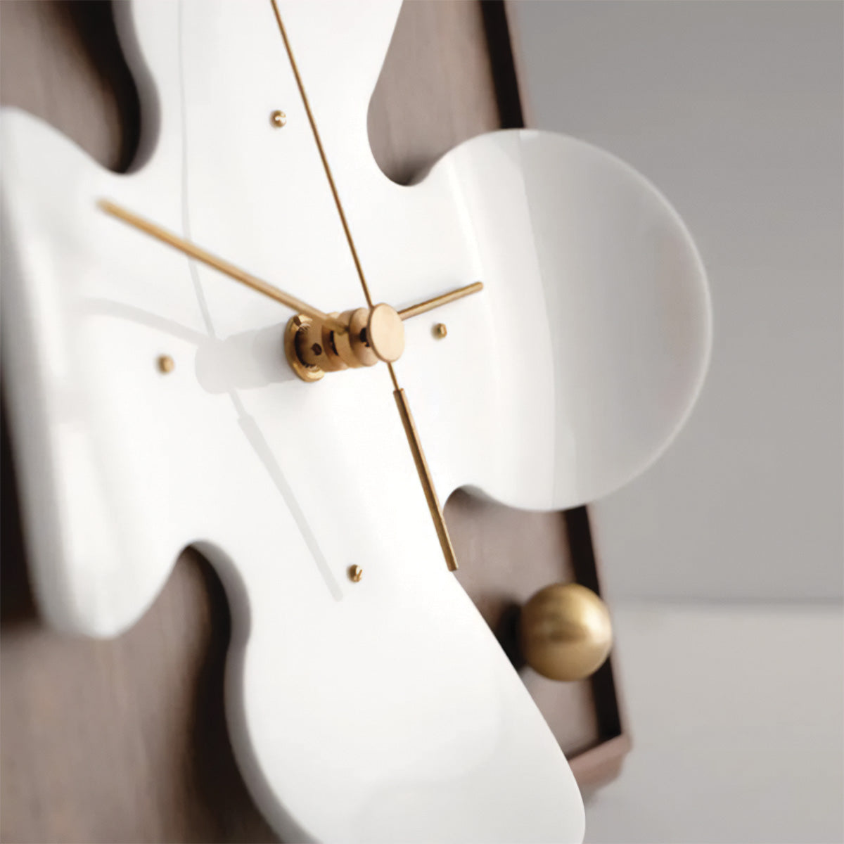 Tulipa Orologio da Parete Design per Trasformare la Tua Casa Oro Legno Uomo - - casa Decor design legno orologio parete trasformare tulipa tulipa orologio Wall Clock - Concept Palermo