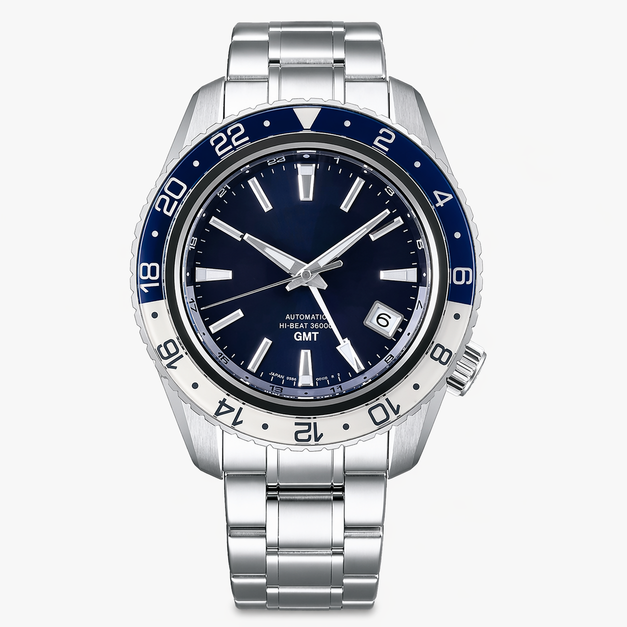 Orologio Automatico GMT Uomo, Elegante da Ufficio, Movimento Meccanico - Blu scuro - accessoires auto automatico horloges orologio orologio automatico ufficio uomo watches - Concept Palermo