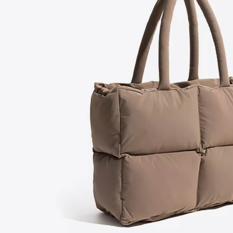 Borsa Tote Puffer Imbottita Stile di Stoccaggio - Protegge I Vostri Oggetti Con Comfort e Sicurezza Poliestere Donna - - Bags borsa borsa tote comfort donna handbags imbottita oggetti poliestere women bags Women's handbags - Concept Palermo
