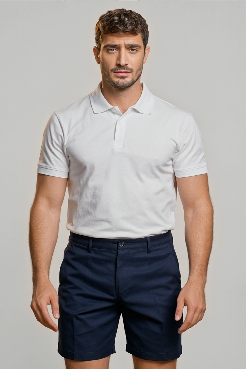Pantaloni Corti Uomo in Cotone - - abbigliamento estivo abbigliamento outdoor corti cotone moda estate pantaloni pantaloni casual pantaloni corti pantaloni di cotone pantaloni leggeri shorts stile estivo uomo - Concept Palermo