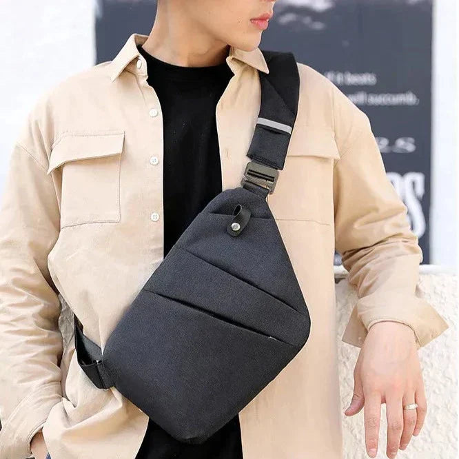 Borsa da viaggio antiscasso Uomo - Nero - antiscasso bags bags for men borsa borsa viaggio uomo viaggio - Concept Palermo