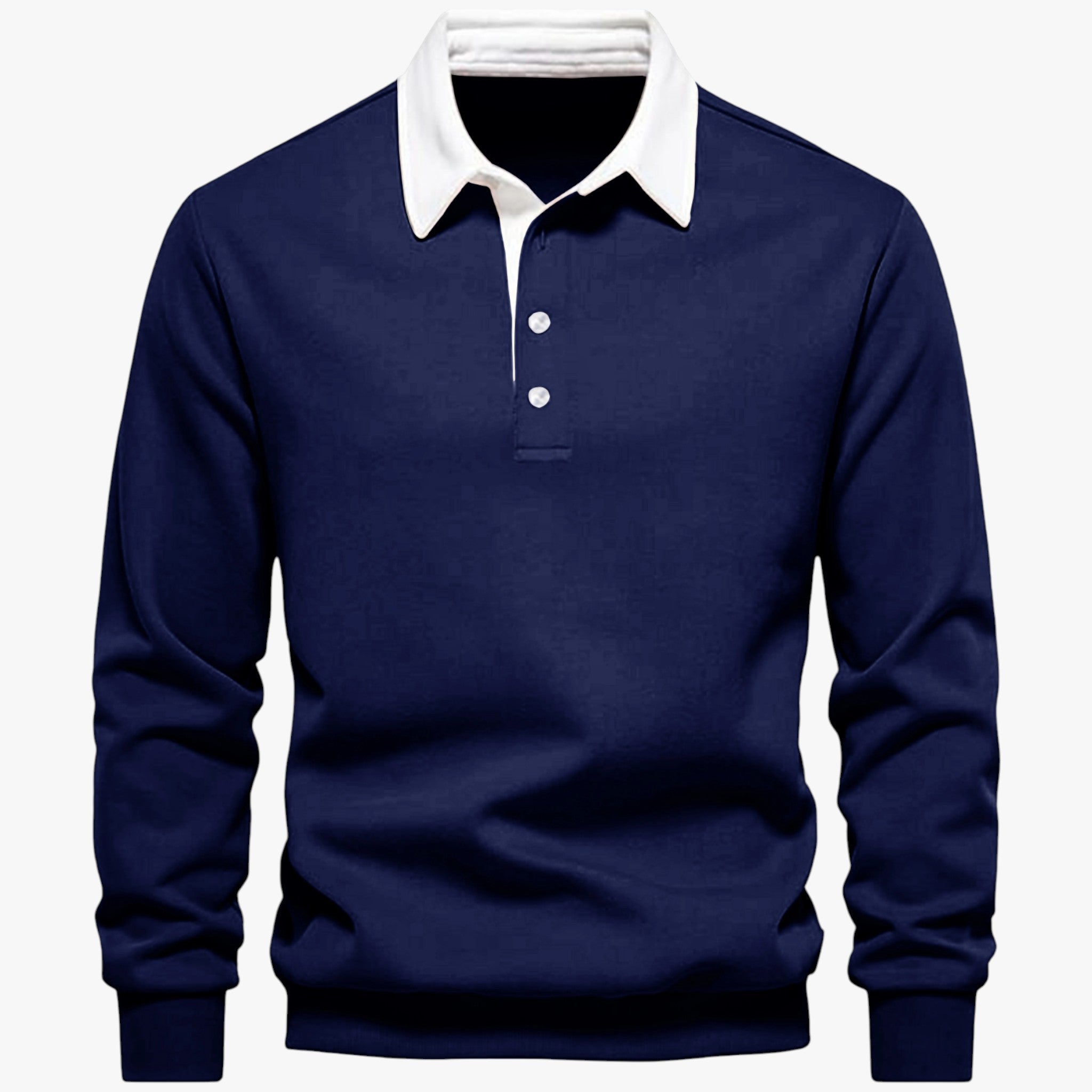 Pullover Maschile in Pile con Bottoni Donna - Blu scuro - bottoni donna maschile pile pullover pullover maschile Sweaters - Concept Palermo