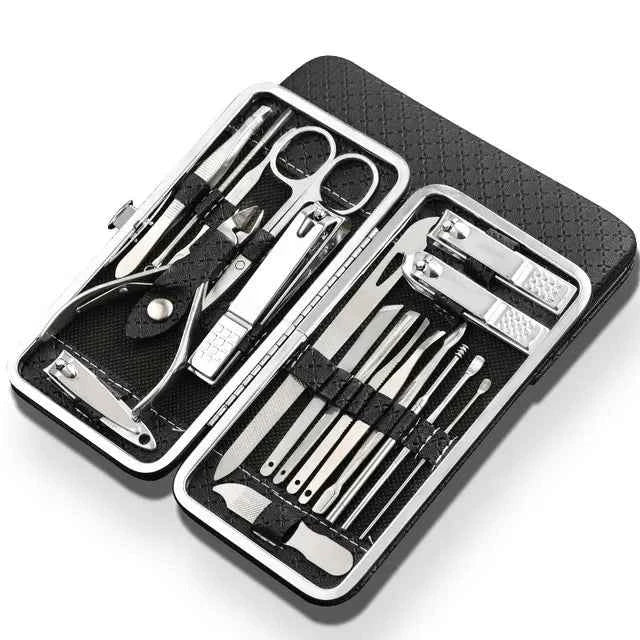 Strumento LuxeTools in Acciaio Inossidabile Professionale - Robusto e Durevole - Noir - acier clipper cross-from-marche-lino-15830712254813 gadgets luxetools luxetools acier nail clipper nail clipper set New-google - Concept Palermo