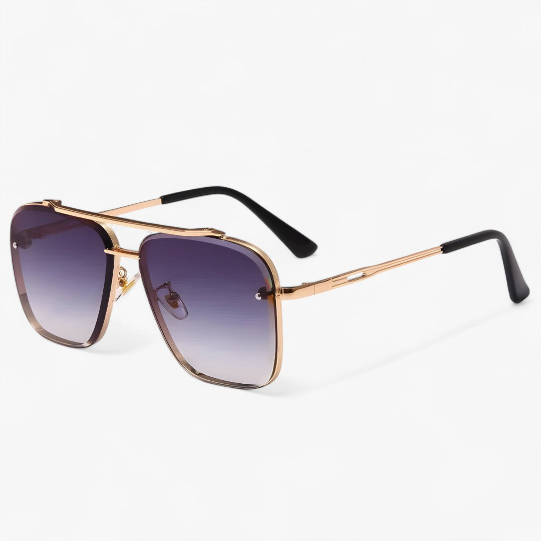 Occhiali da sole vintage con design in metallo Uomo - Porpora sfumato oro rosa Come immagine - design Fashion Sunglasses men sunglasses polarized mens sunglasses metallo occhiali occhiali sole Polarized man sunglasses sole sunglasses sunglasses polarized men uomo vintage - Concept Palermo