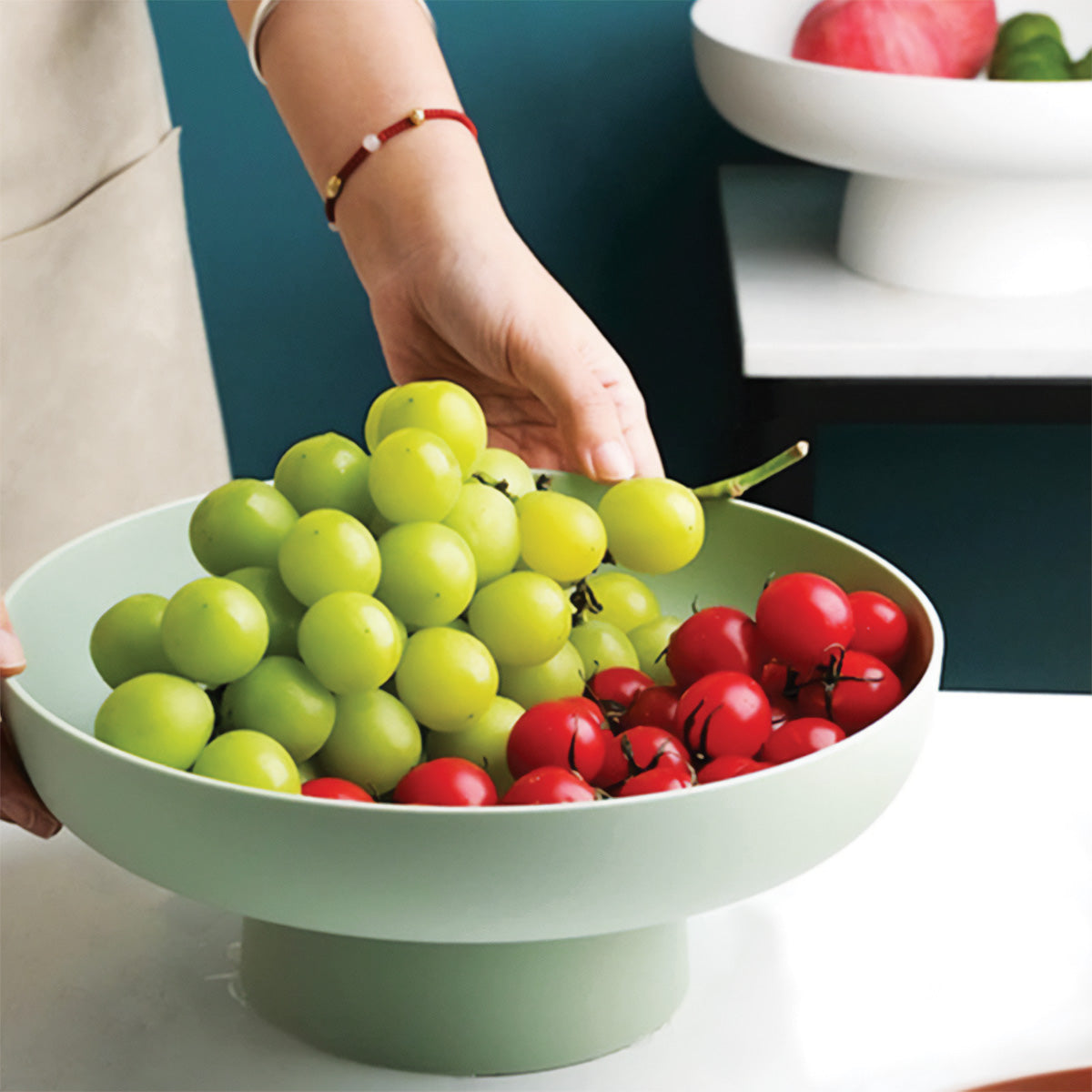 Cesto di Frutta Chic e Rotondo Conservazione e Solida per i Tuoi Freschi Preferiti Uomo - - cesto cesto frutta chic conservazione Decor freschi frutta home & garden Kitchen preferiti Tableware - Concept Palermo