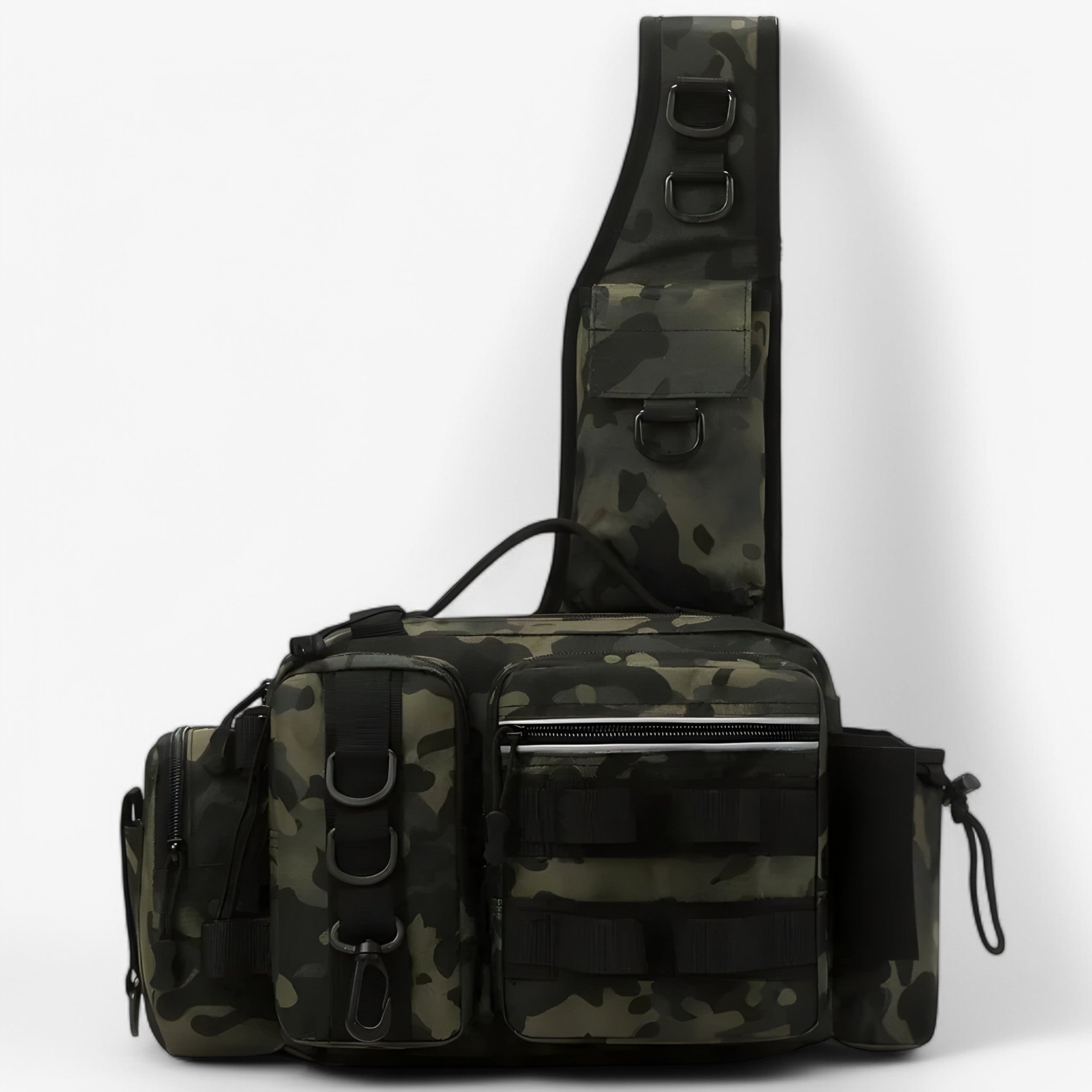 Borse da pesca con portapescatori e design a due livelli Uomo - Verde-camuffa - bag bags borse borse pesca design fishing bag livelli pesca portapescatori uomo - Concept Palermo