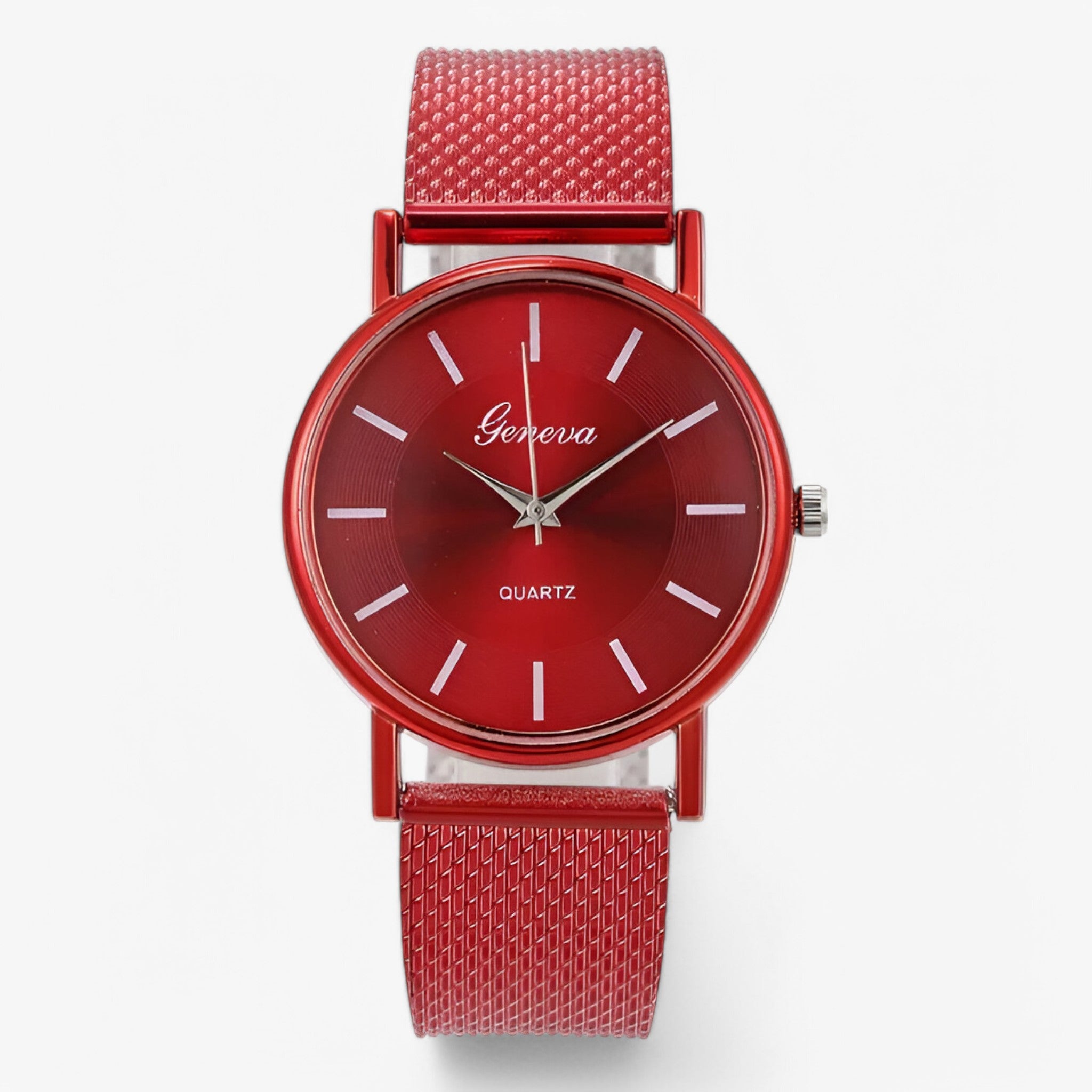 Orologio da Uomo in Oro Rosa con Quadrante a Cuore, Elegante e Moderno - Rosso-2 - cuore female watch orologio orologio quadrante quadrante uomo watch for women watches - Concept Palermo