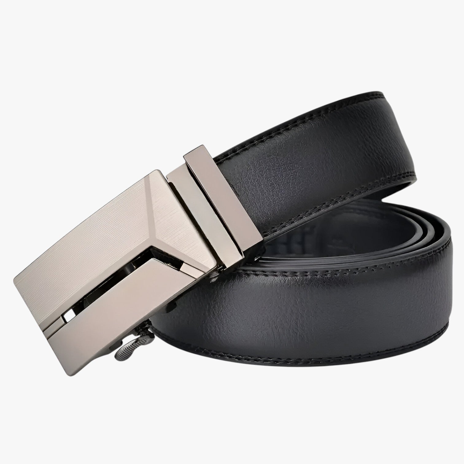 Cintura in morbida pelle con fibbia automatica Uomo - Nero - automatica Belts belts for men cintura cintura morbida fibbia Mens belt morbida pelle uomo - Concept Palermo