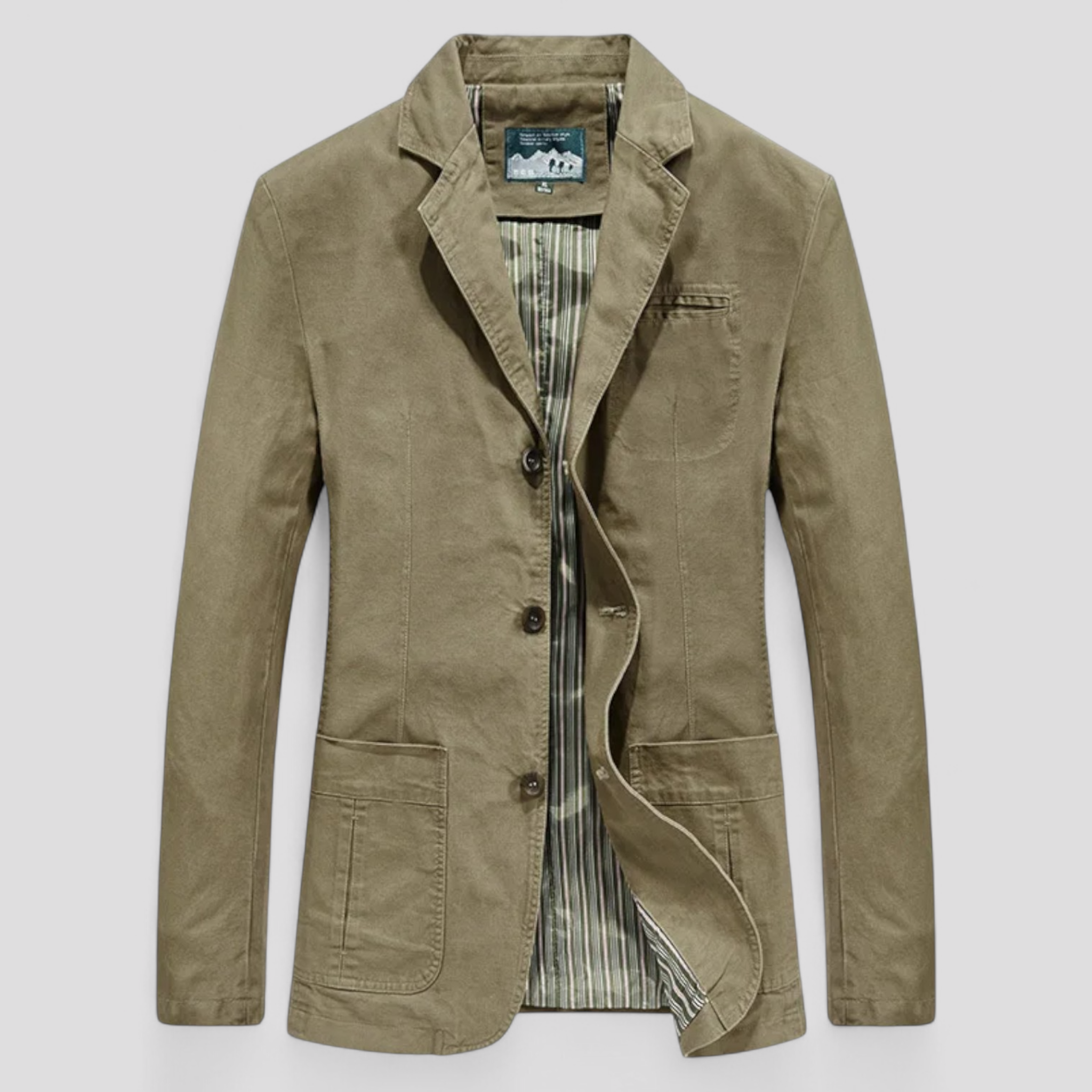 Giacca in cotone da uomo - Eleganza versatile per la primavera e l'autunno - - autunno coat men coats cotone eleganza giacca giacca cotone Jackets & Coats men's coats & jackets primavera uomo - Concept Palermo