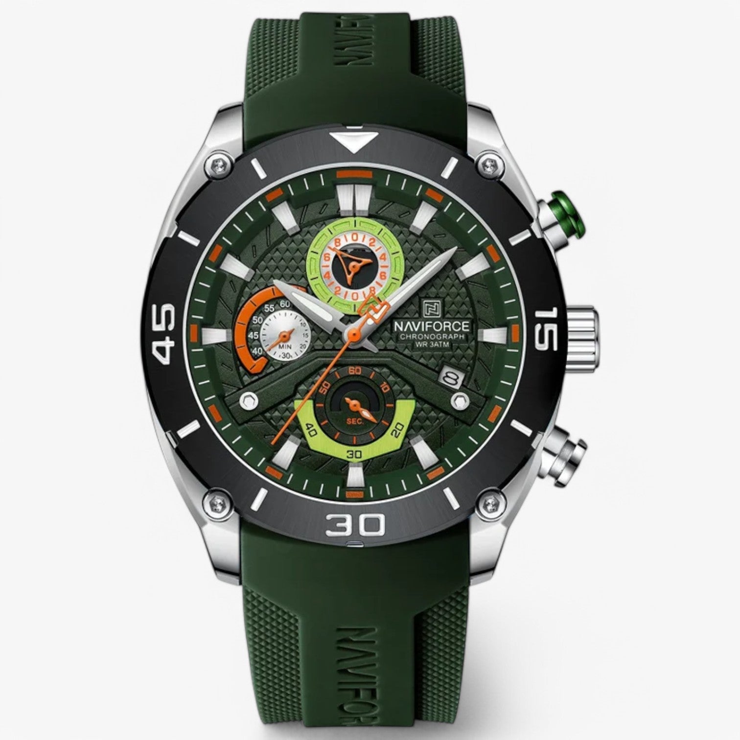 Orologio sportivo impermeabile per ogni avventuriero Uomo - Verde - avventuriero impermeabile mens accessory ogni orologio orologio sportivo sportivo uomo watch watch for men watches - Concept Palermo