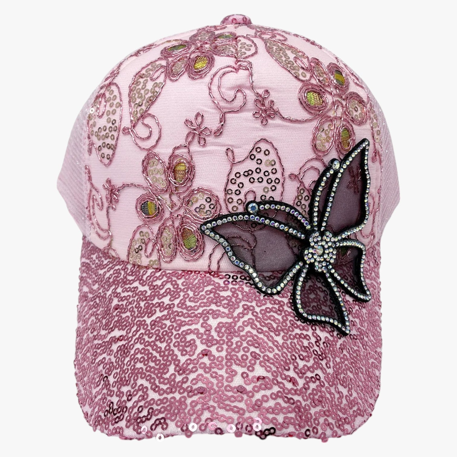 Cappello da Baseball Donna in Denim Brillante con Fibbia Regolabile Lino - - baseball brillante cappello cappello baseball denim donna fibbia hat Hat for girls hats lino women hat - Concept Palermo