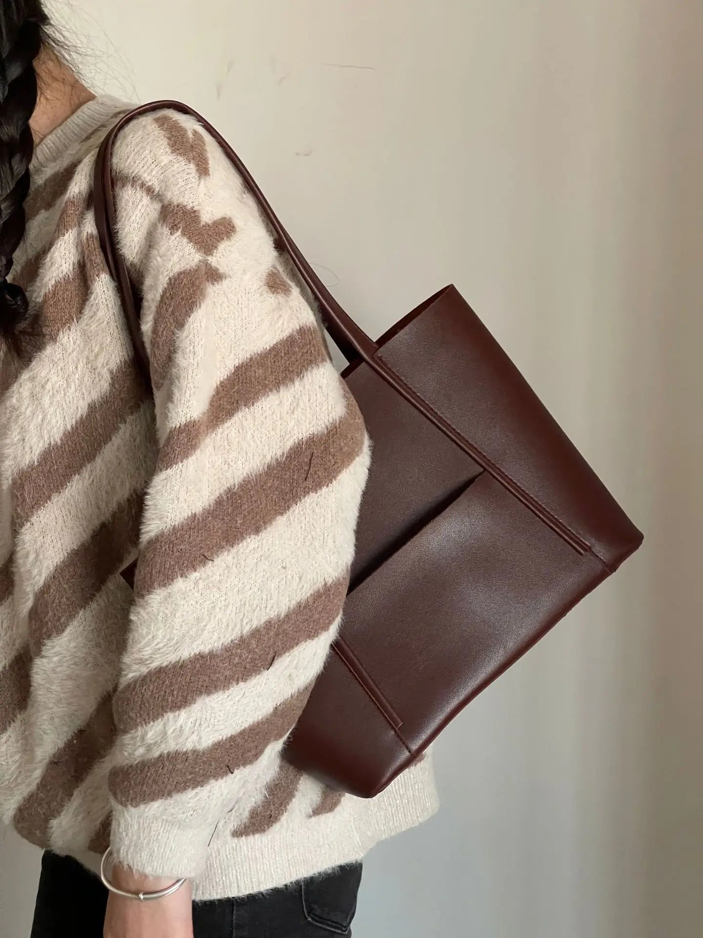 Borsa Stella con manici superiori - - Bags borsa borsa stella handbags manici Shoulder Bags stella superiori women bags Women's handbags - Concept Palermo