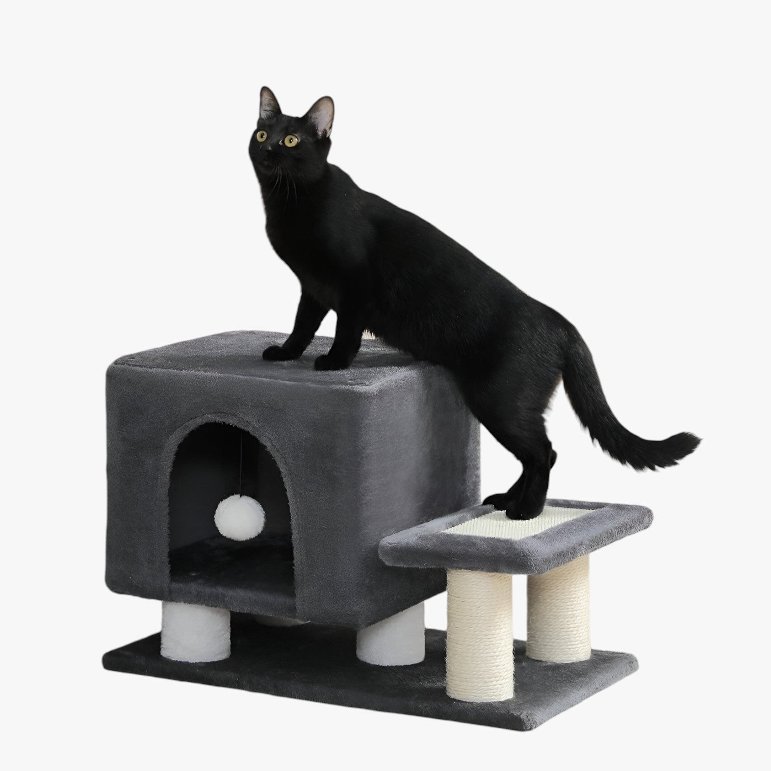 Scala Multifunzione a 3 Strati per Animali Domestici per Comfort, Gioco e Luogo di Riposo Uomo - - animali animali domestici comfort domestici gioco luogo multifunzione pets & supplies riposo - Concept Palermo