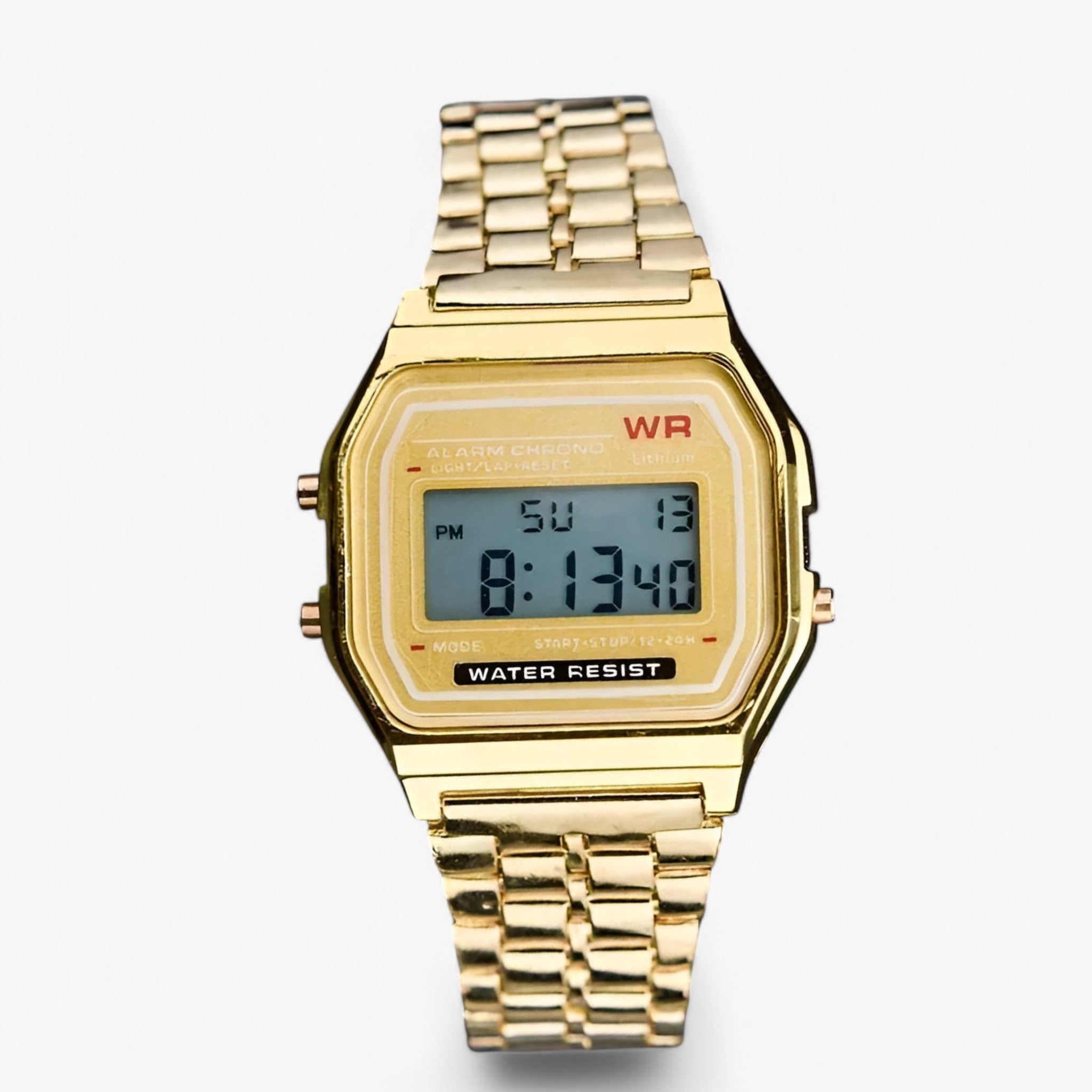 Orologio Digitale Militare in Acciaio Inossidabile - oro - accessoires acciaio digitale horloges inossidabile militare orologio orologio digitale watches - Concept Palermo