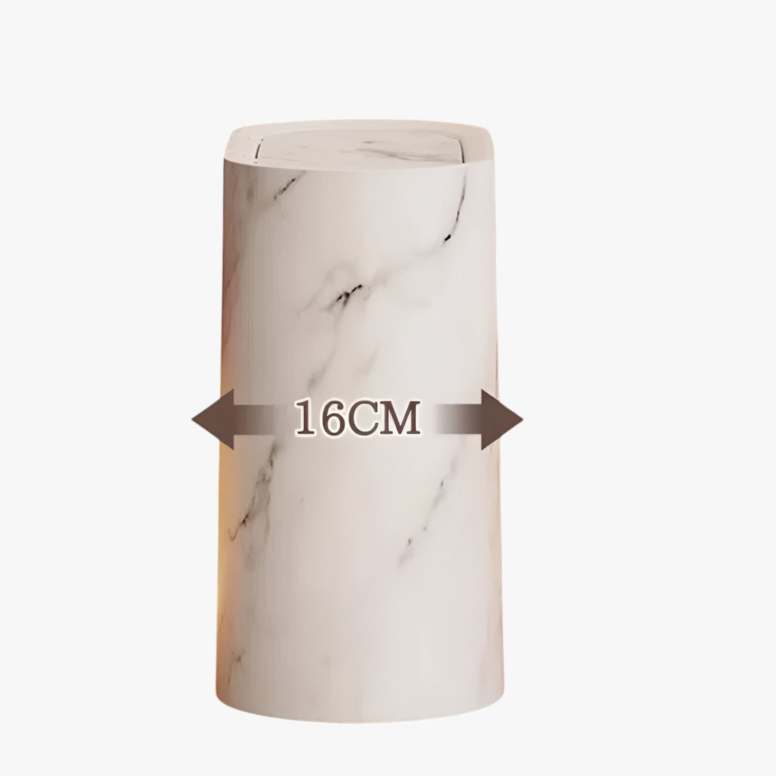 Cestino Nordic in Marmo Sottile – Elegante Pattumiera Design per Bagno/Ufficio - - bathroom cestino cestino nordic home & garden marmo nordic odore sottile - Concept Palermo