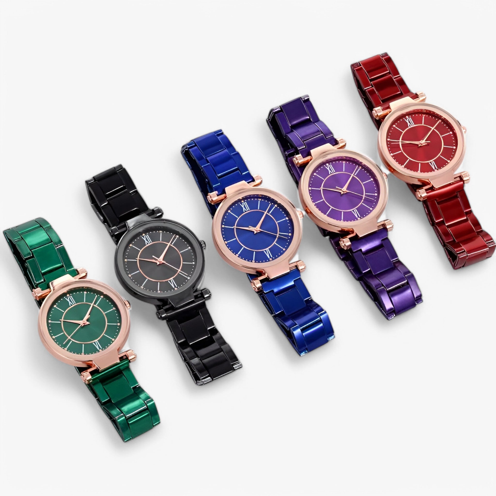 Orologio classico in acciaio rosa - - acciaio female watch orologio orologio acciaio watch for women watches - Concept Palermo