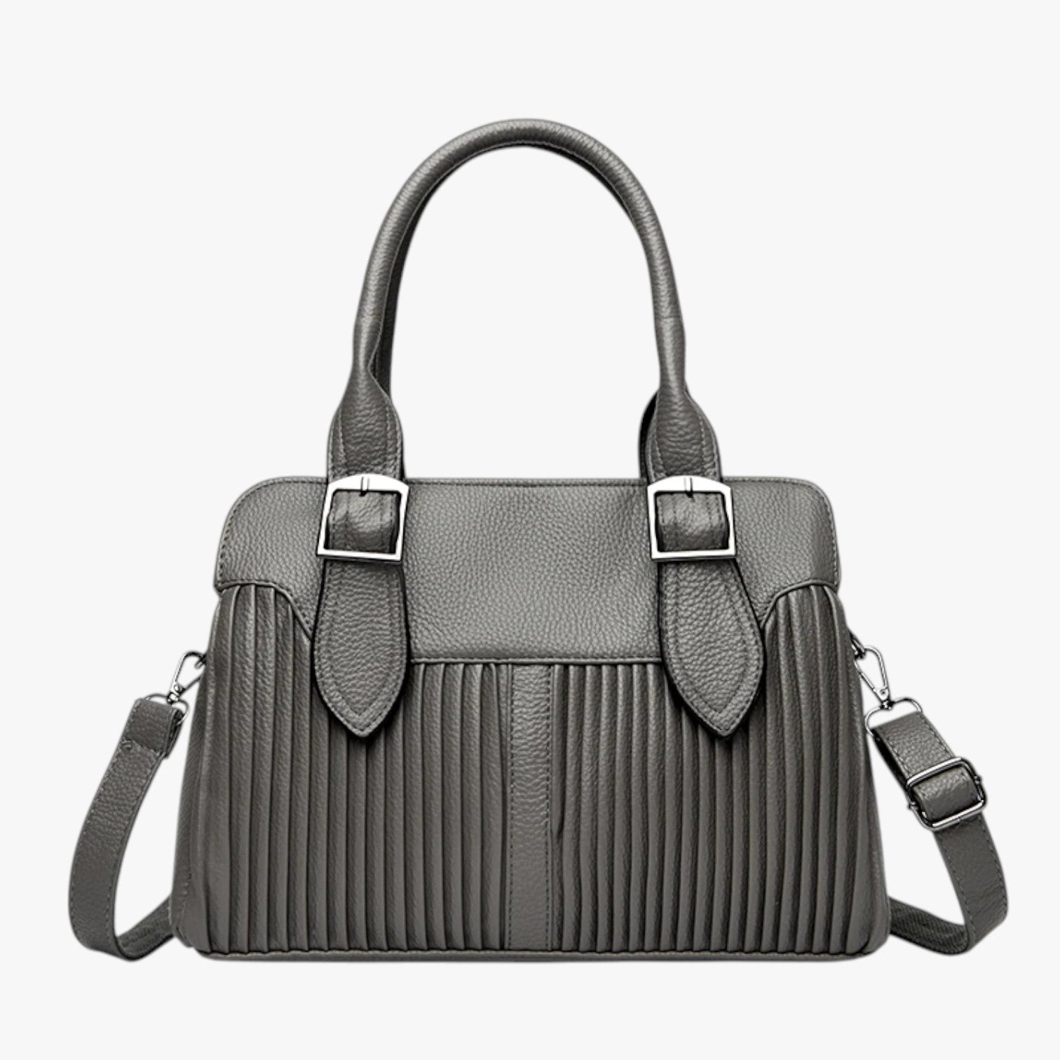 Zaino in morbida pelle PU Donna - Grigio - bag Bags donna handbags janelle | zaino in morbida pelle pu - €25 morbida pelle women bags Women's handbags zaino zaino morbida - Concept Palermo