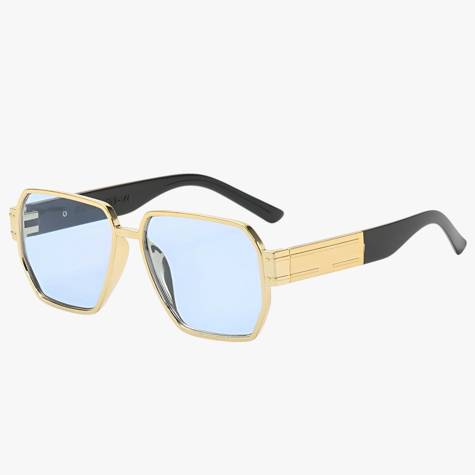 Occhiali da sole retrò – Look alla moda e protezione UV400 Uomo - Blu dorato - alla cateye sunglasses Fashion Sunglasses look moda occhiali occhiali sole polarized sunglasses women protezione retr sole Sunglasses - Concept Palermo