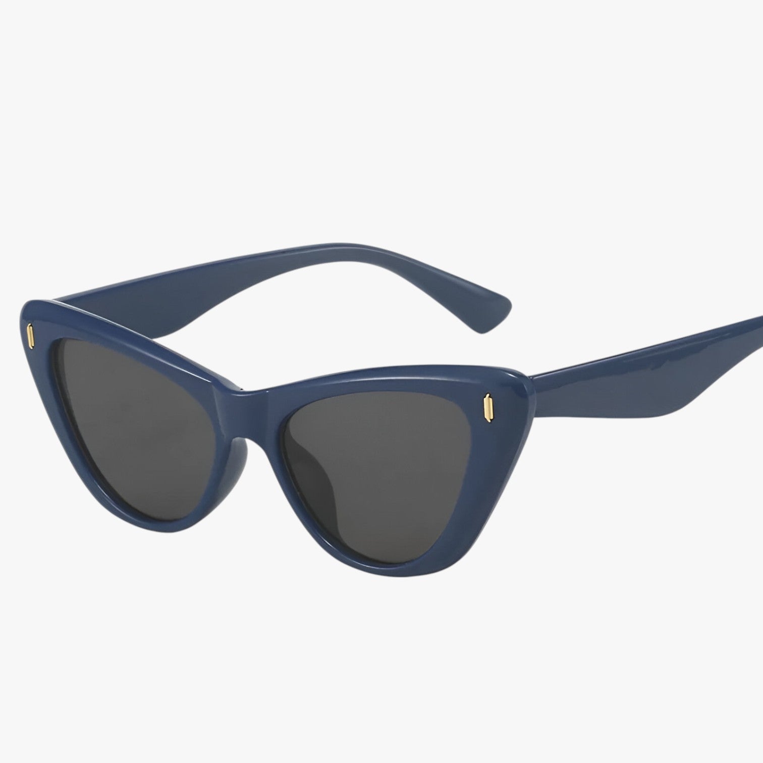 Vintage Chic - Occhiali da sole Cat-Eye Ovali per protezione UV - Blu grigio MULTI - chic Fashion Sunglasses occhiali ovali polarized sunglasses women protezione sole sunglasses vintage vintage chic - Concept Palermo
