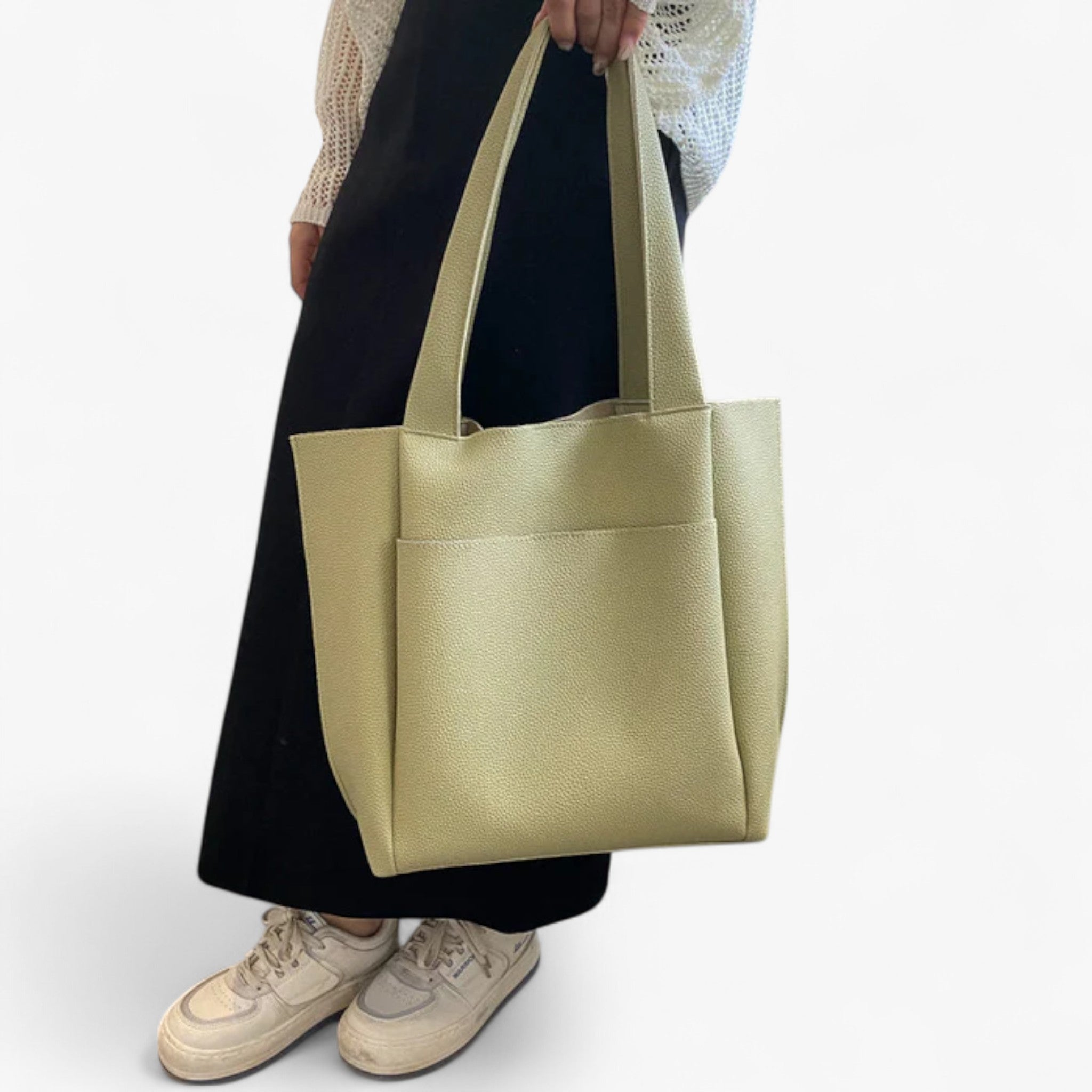 Borsa a tracolla di lusso in pelle vegana Donna - - bags borsa borsa tracolla donna handbags Handbags Women pelle Shoulder & Crossbody Bags Shoulder Bags tracolla vegana women bags Women's handbags - Concept Palermo