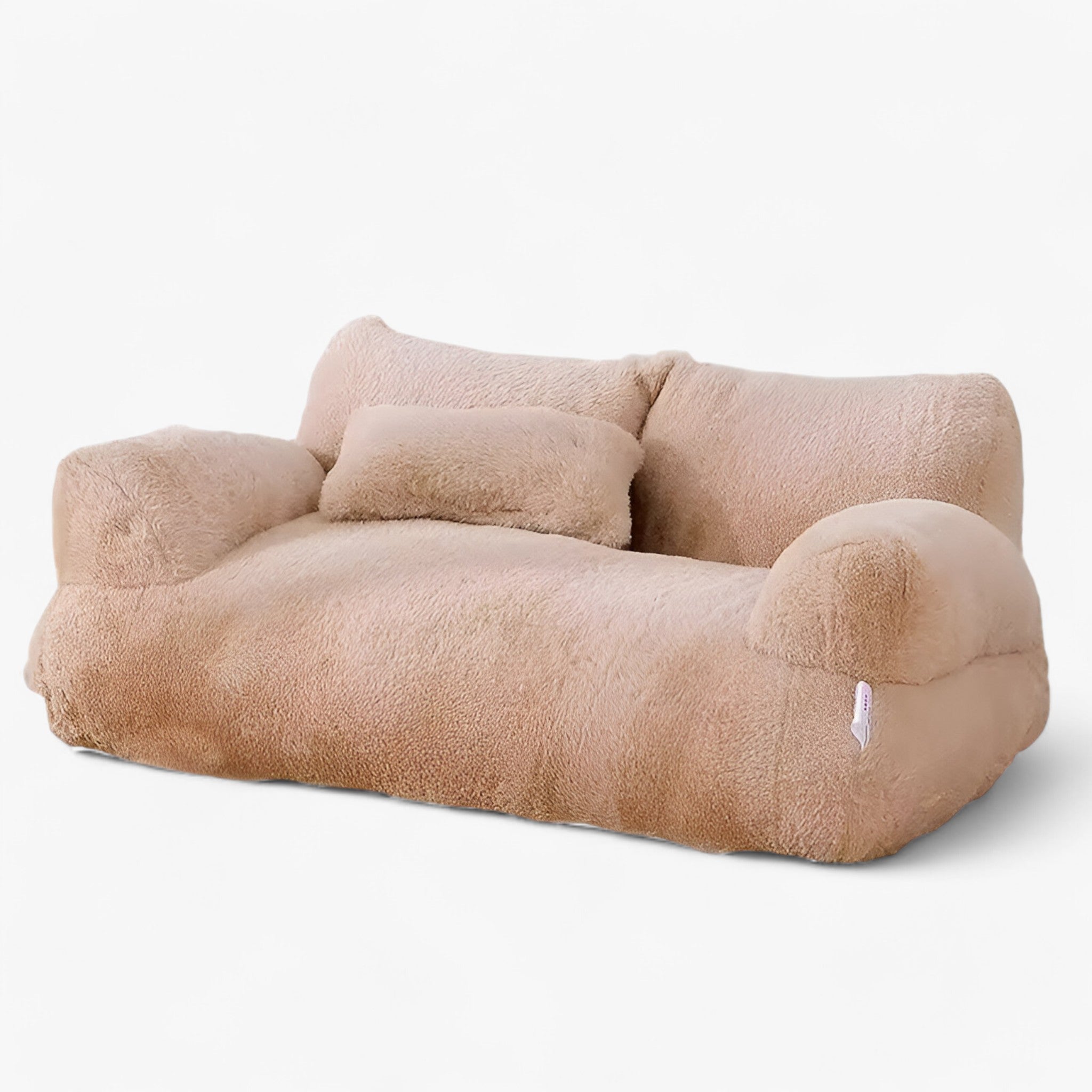 Cuccia Letto Morbida Velluto Grigio per Cani & Gatti, Taglia Media, Calda Invernale - Kaki - animali calore comfort letto letto animali pets & supplies uomo velluto - Concept Palermo