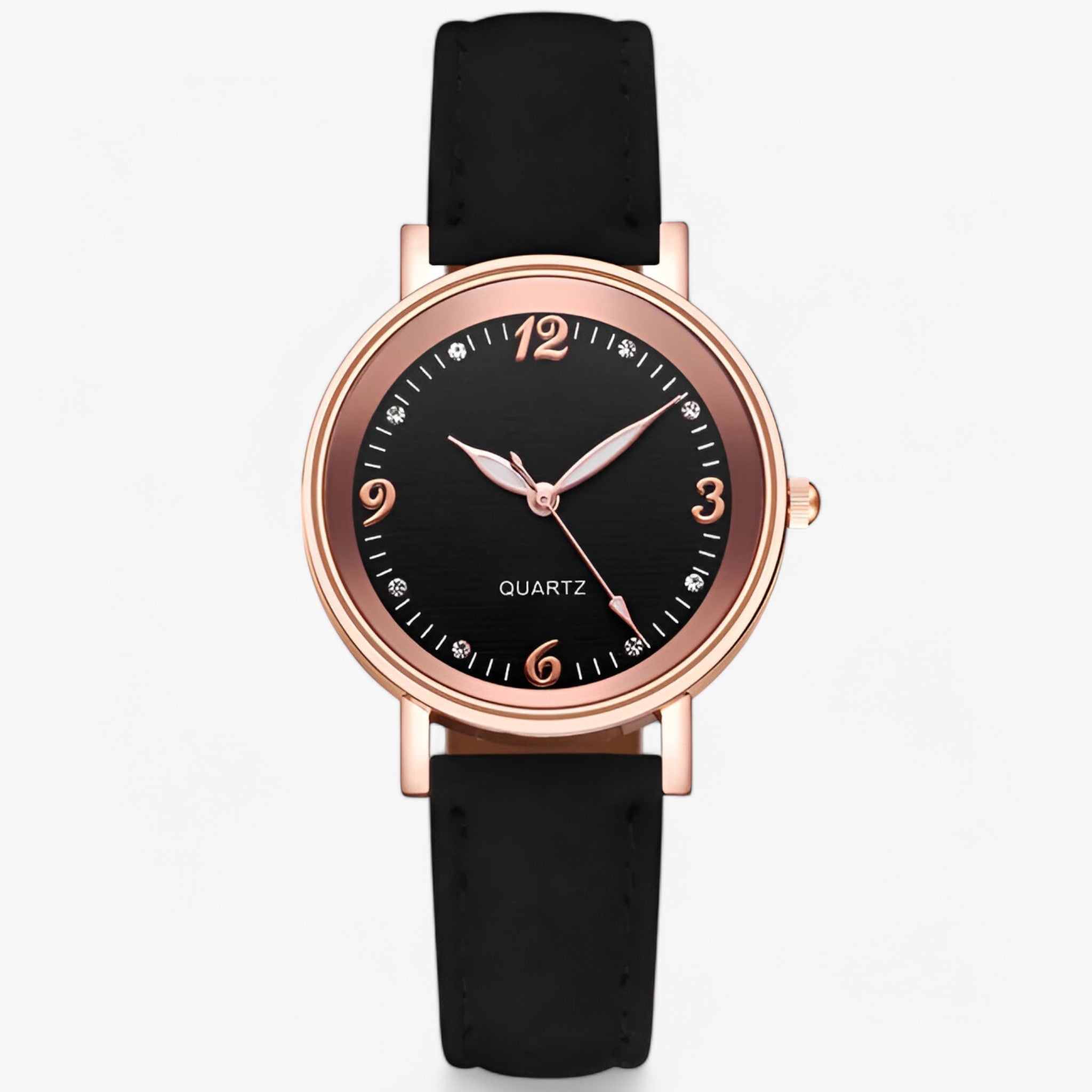 Orologio al Quarzo in Acciaio Inossidabile Uomo - Nera - acciaio female watch inossidabile orologio orologio quarzo quarzo uomo watch for women watches - Concept Palermo