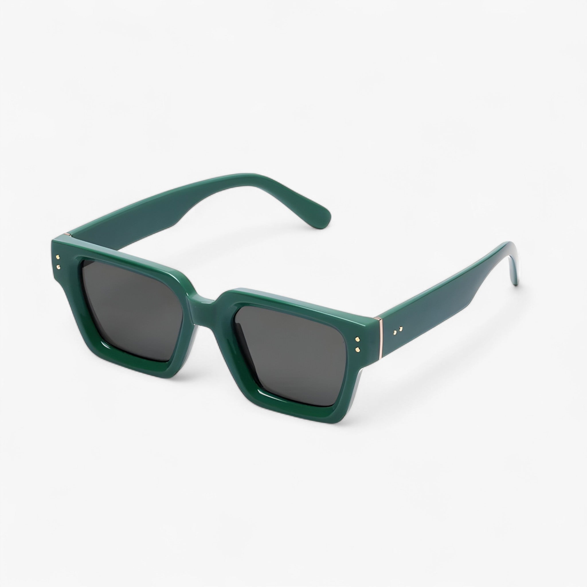 Occhiali da sole neri quadrati di lusso unisex firmati Uomo - 1-Verde scuro - firmati men sunglasses polarized mens sunglasses neri occhiali occhiali sole Polarized man sunglasses quadrati sole sunglasses sunglasses polarized men unisex - Concept Palermo