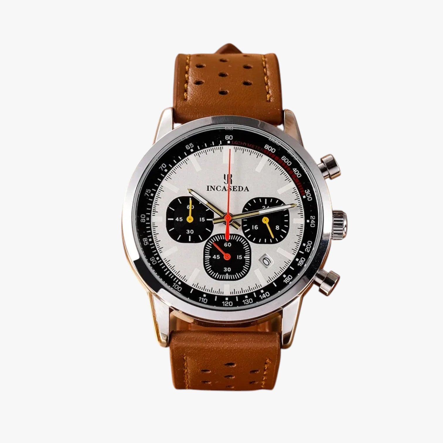 Orologio Uomo INCASEDA Cronografo al Quarzo Lusso, Ultra Luminoso, Elegante - - cronografo incaseda luminoso orologio orologio uomo quarzo uomo watch watch for men watches WATCHES FOR MEN - Concept Palermo