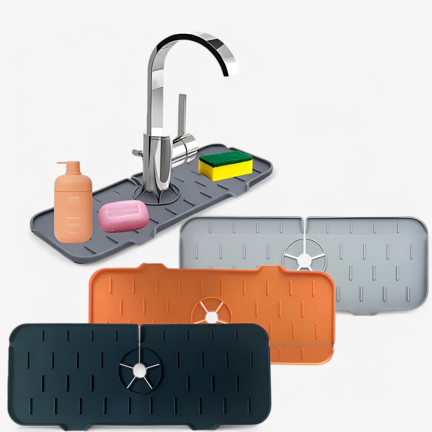 Pad assorbente in silicone per rubinetto – asciugatura senza macchie per il piano di lavoro Uomo - - asciugatura assorbente assorbente silicone Kitchen kitchen & dining kitchen accessory lavoro macchie piano rubinetto - Concept Palermo