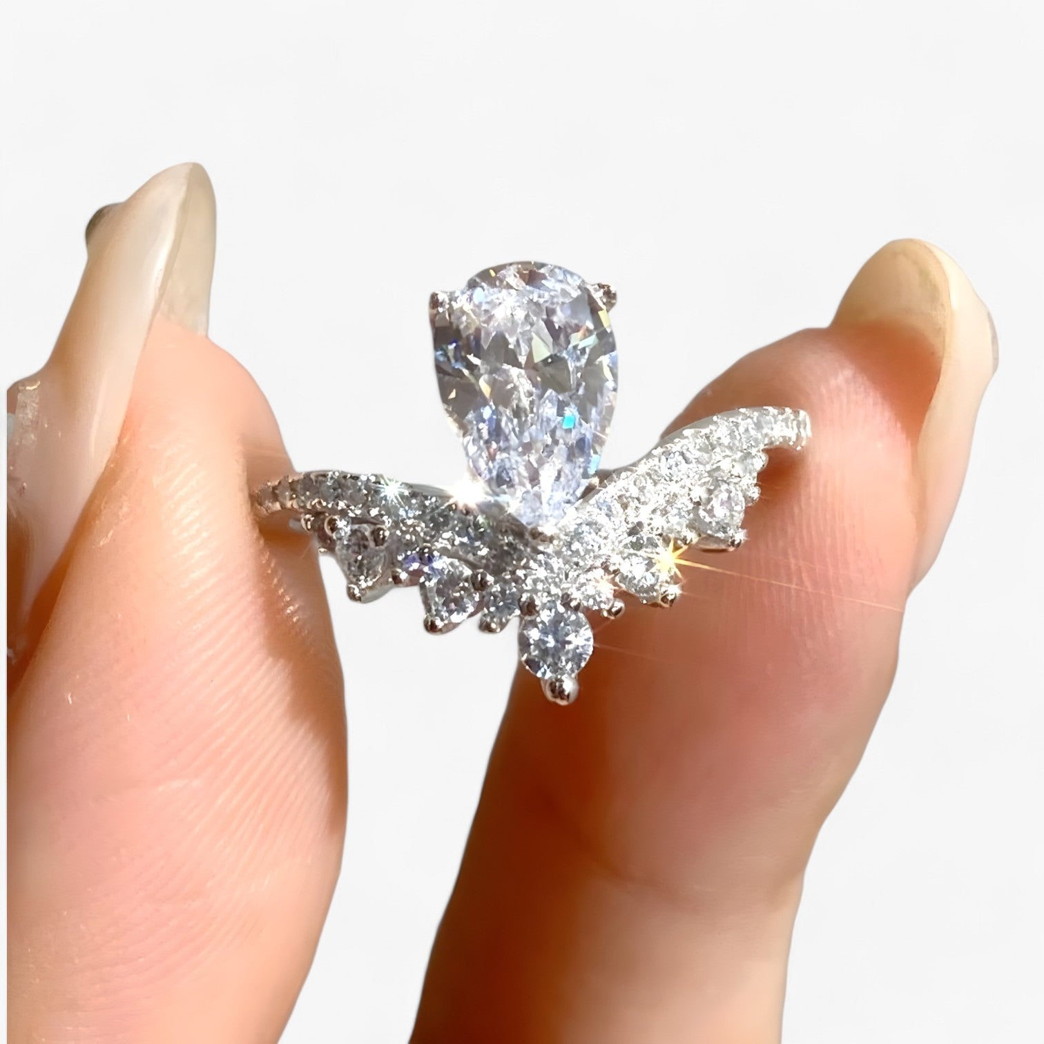 Anello in Moissanite Luxe – Eleganza Brillante per Ogni Giorno Uomo - - Accessories Jewelry anello anello moissanite brillante eleganza giorno jewelry luxe moissanite Rings - Concept Palermo