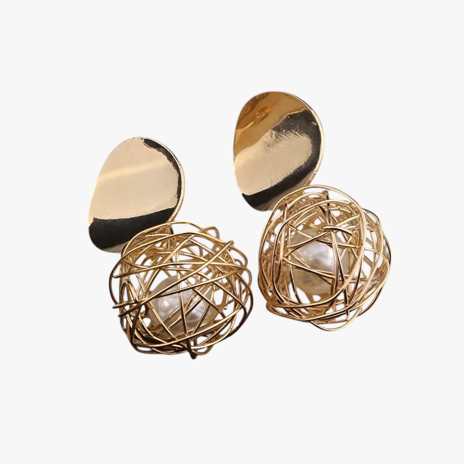 Orecchini a sfera in oro - con un tocco vintage Donna - - donna EARRINGS jewelry New Fashion Earrings orecchini orecchini sfera sfera tocco vintage womens earring - Concept Palermo