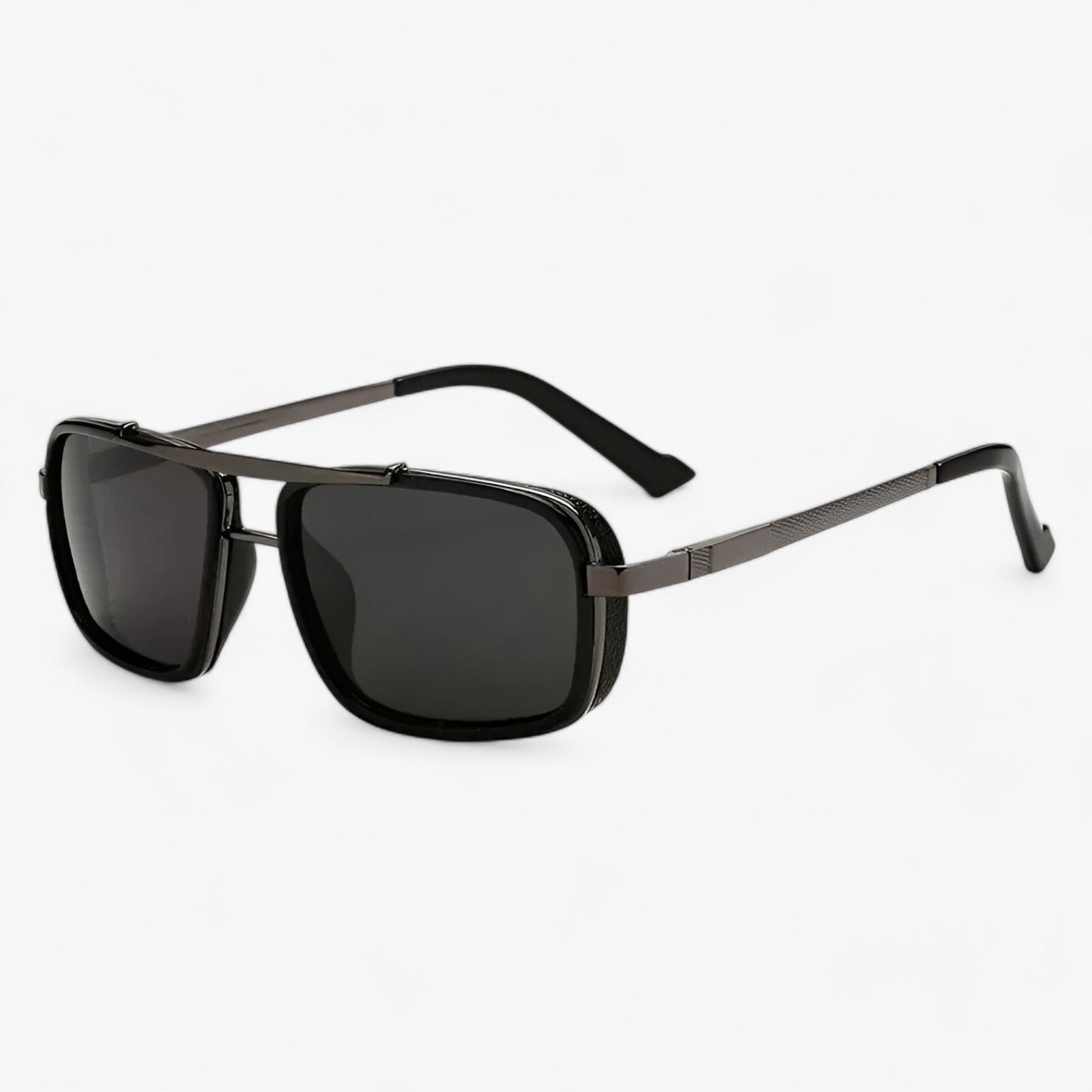 Occhiali da pilota quadrati UV400 per uomini Uomo - Grigio da un blason - mens accessory mens sunglasses occhiali occhiali pilota pilota quadrati sunglasses uomini uomo - Concept Palermo