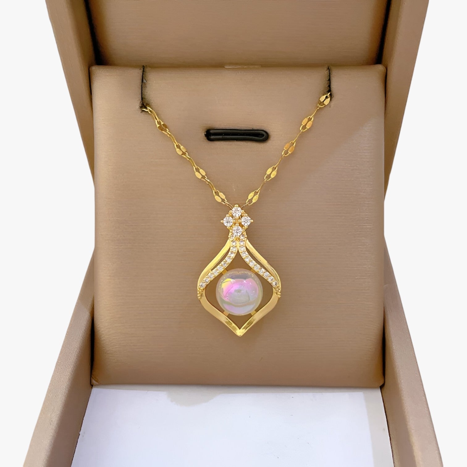 Collana di perle sirena glamourosa Oro Lana Donna - - collana collana perle donna elegant womens necklaces glamourosa jewelry lana Necklace NECKLACES Necklaces for Women perle sirena - Concept Palermo