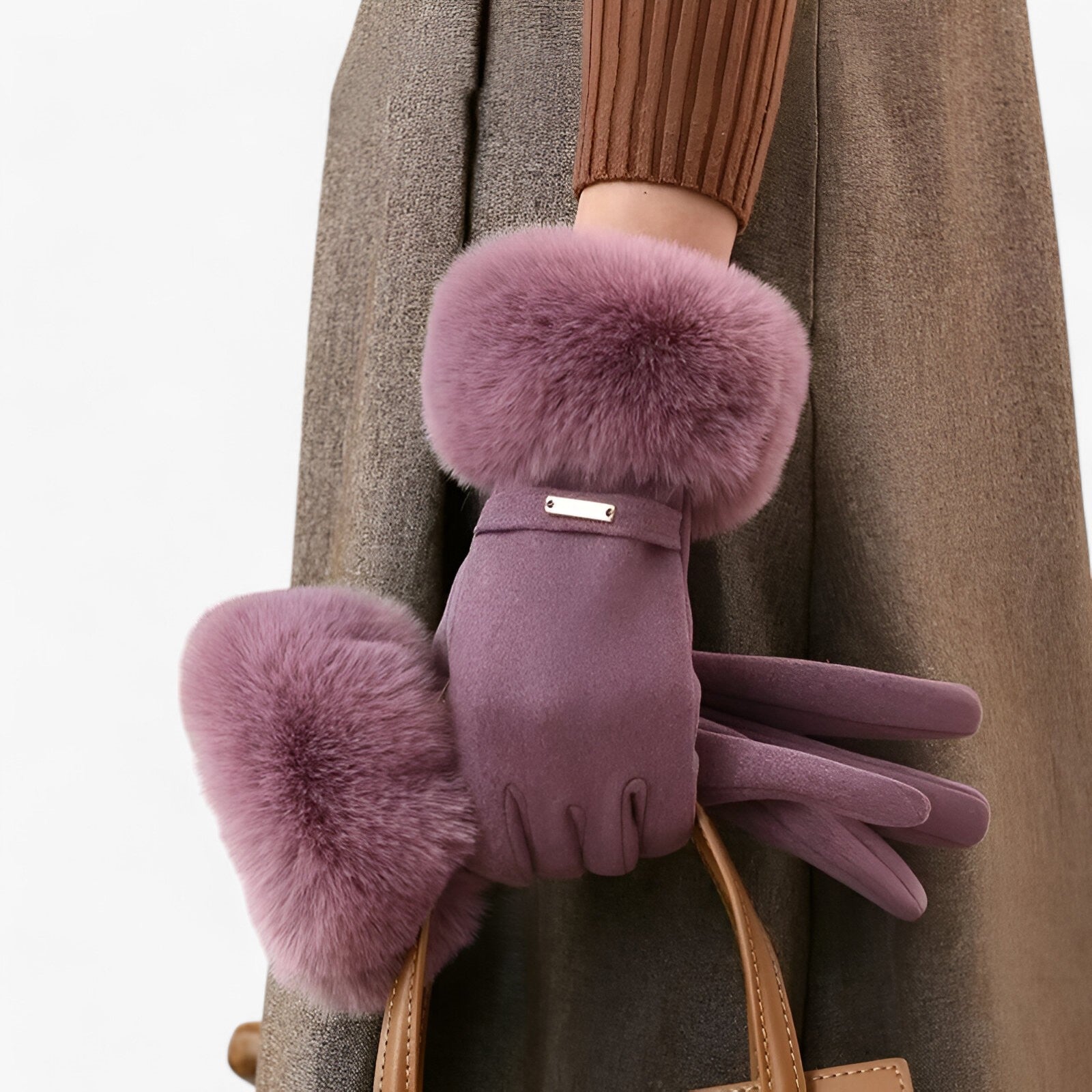 Guanti Touchscreen per Giornate Invernali Calde - - calde giornate gloves gloves & mittens guanti guanti touchscreen invernali touchscreen winter gloves Women fashion - Concept Palermo