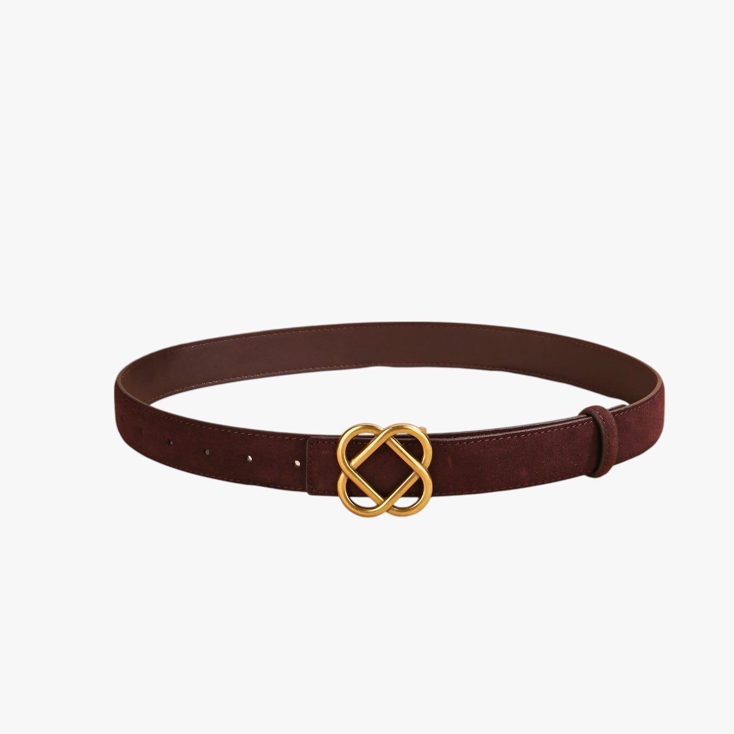 Cintura in pelle vintage - Dona un tocco di charme retrò al tuo look Donna - Caffè 100cm - belt buckle women Belts charme cintura cintura pelle dona donna look pelle retr waist belt for women women - Concept Palermo